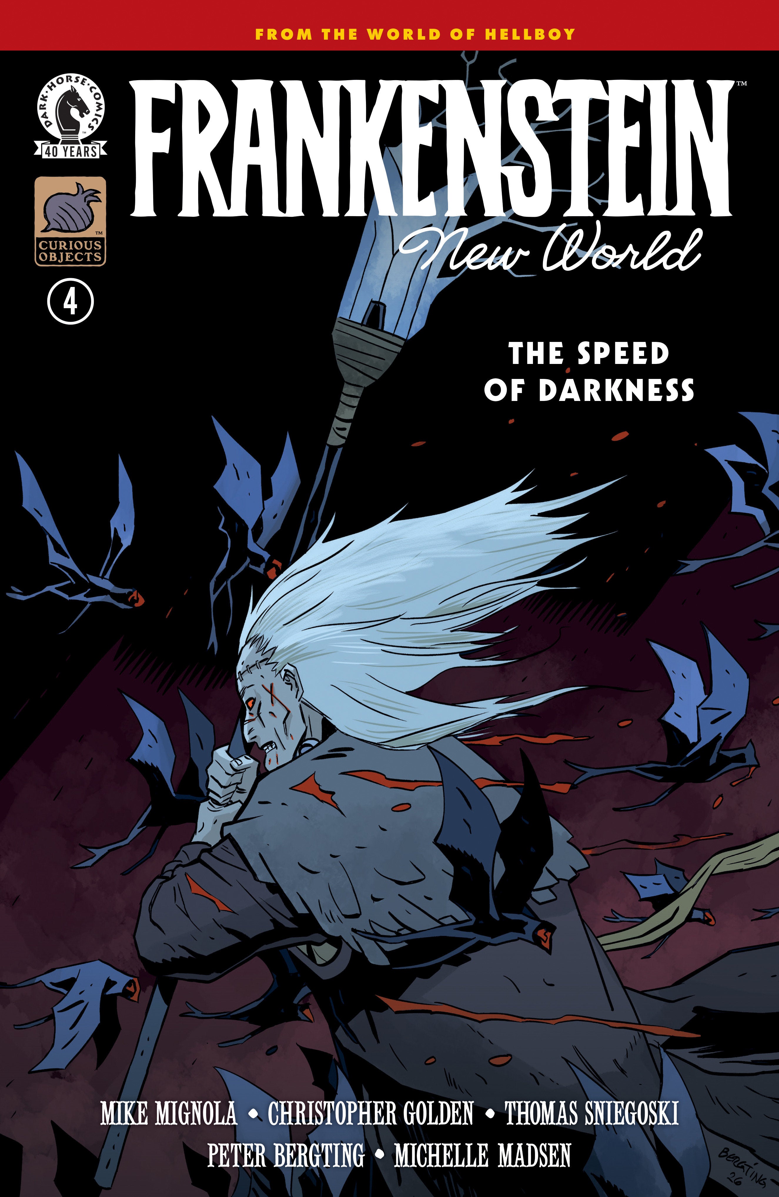 Frankenstein New World The Speed Of Darkness #4 Dark Horse A Bergting 08/05/2026 | BD Cosmos