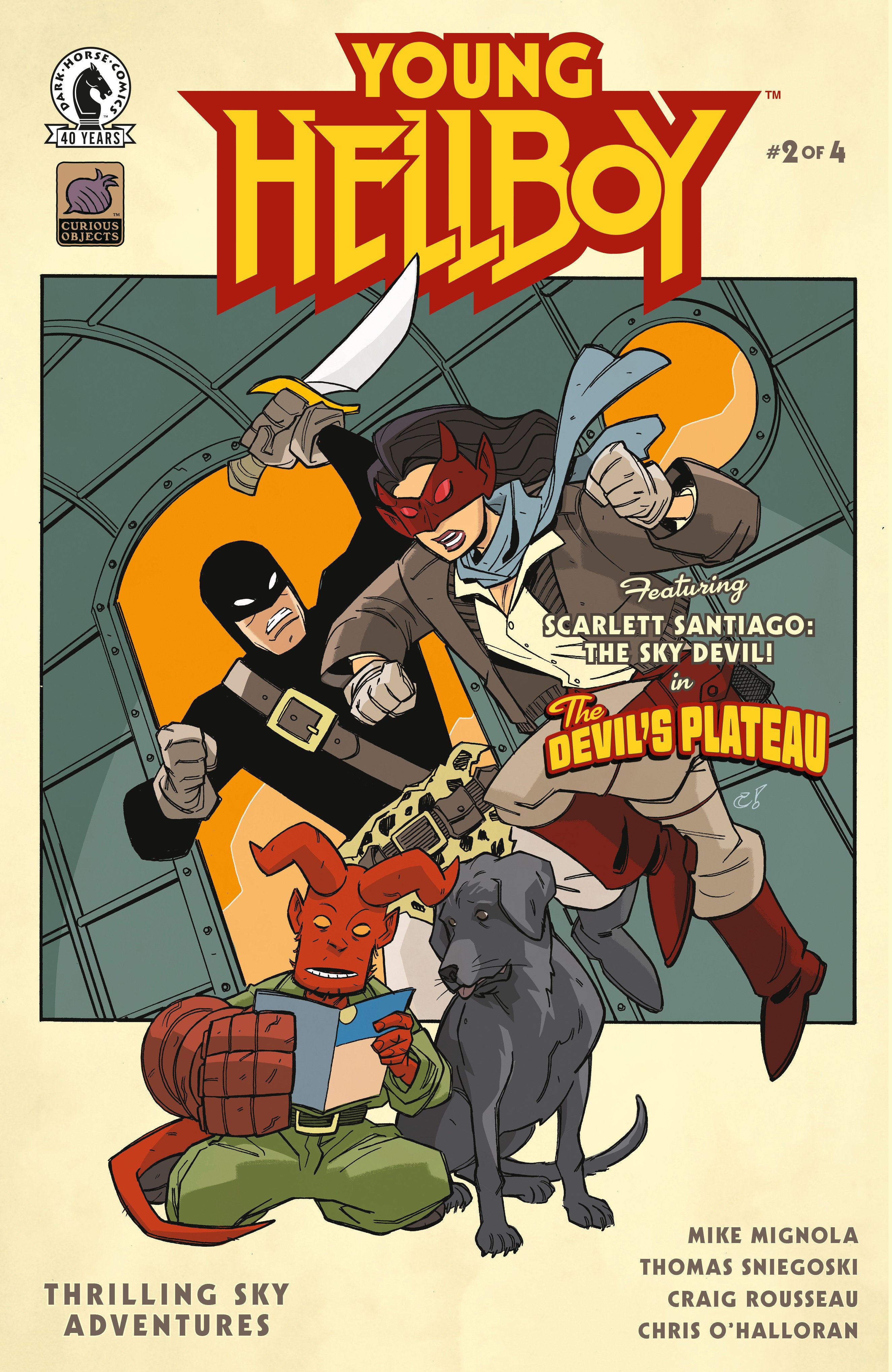 Young Hellboy Thrilling Sky Adventures #2 Dark Horse A Rousseau 07/01/2026 | BD Cosmos
