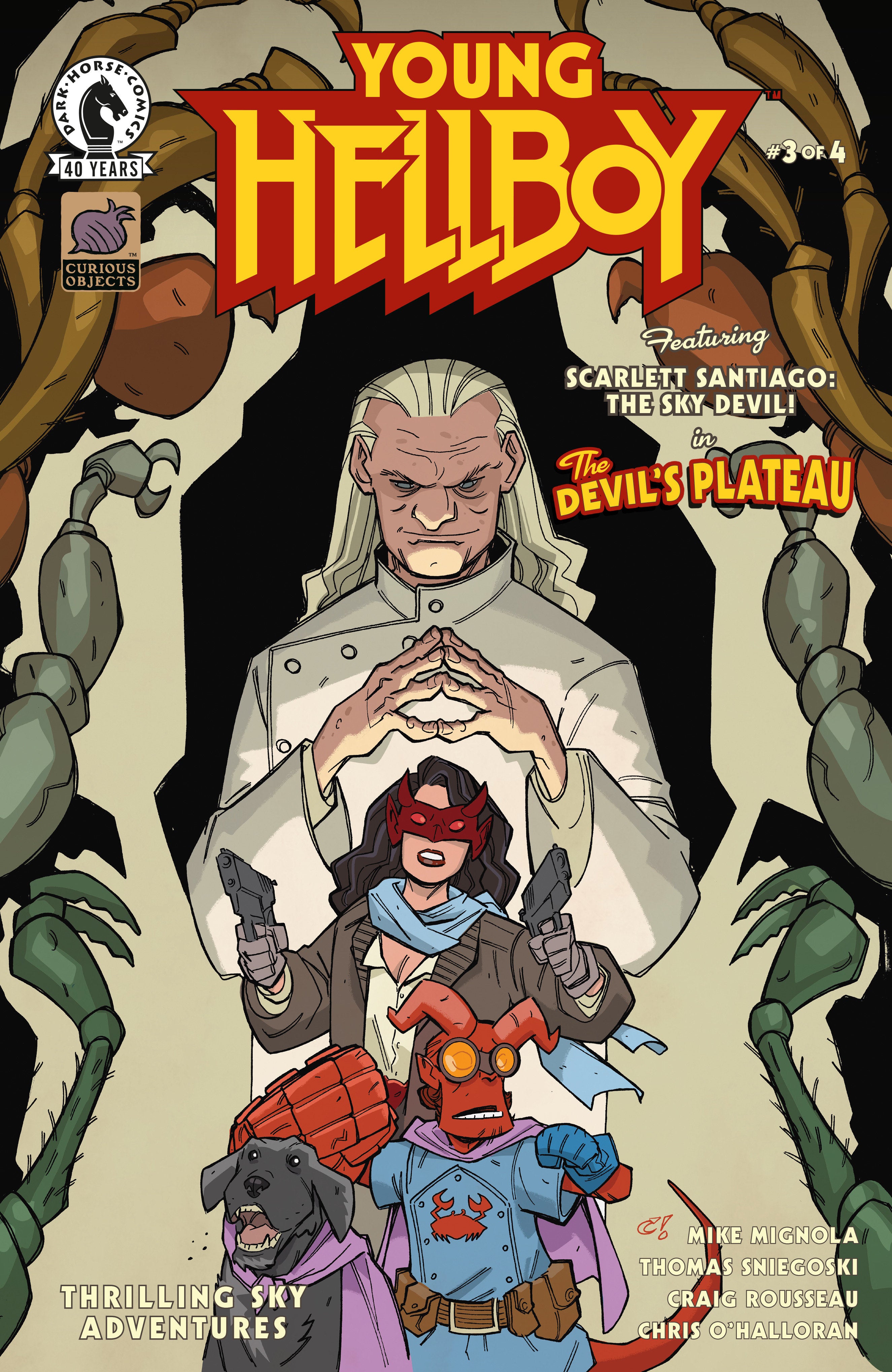 Young Hellboy Thrilling Sky Adventures #3 Dark Horse A Rousseau 08/05/2026 | BD Cosmos