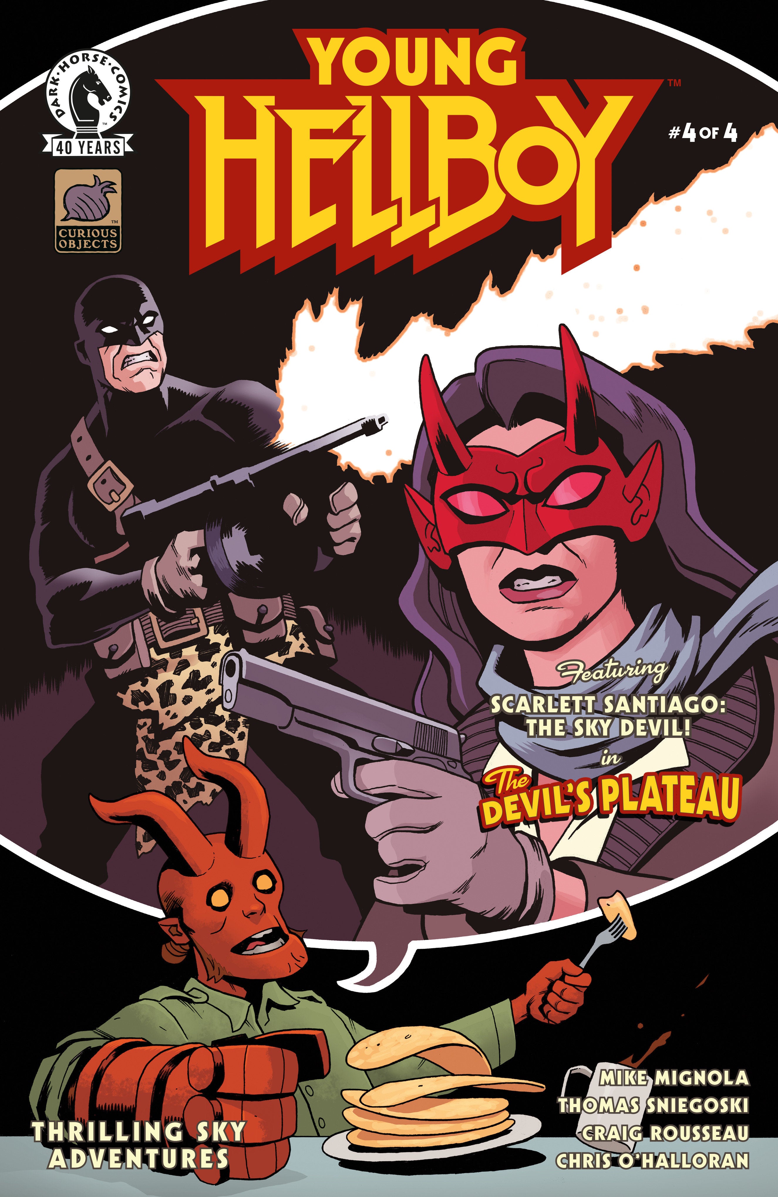 Young Hellboy: Thrilling Sky Adventures #4 Dark Horse B Stenbeck 09/16/2026 | BD Cosmos