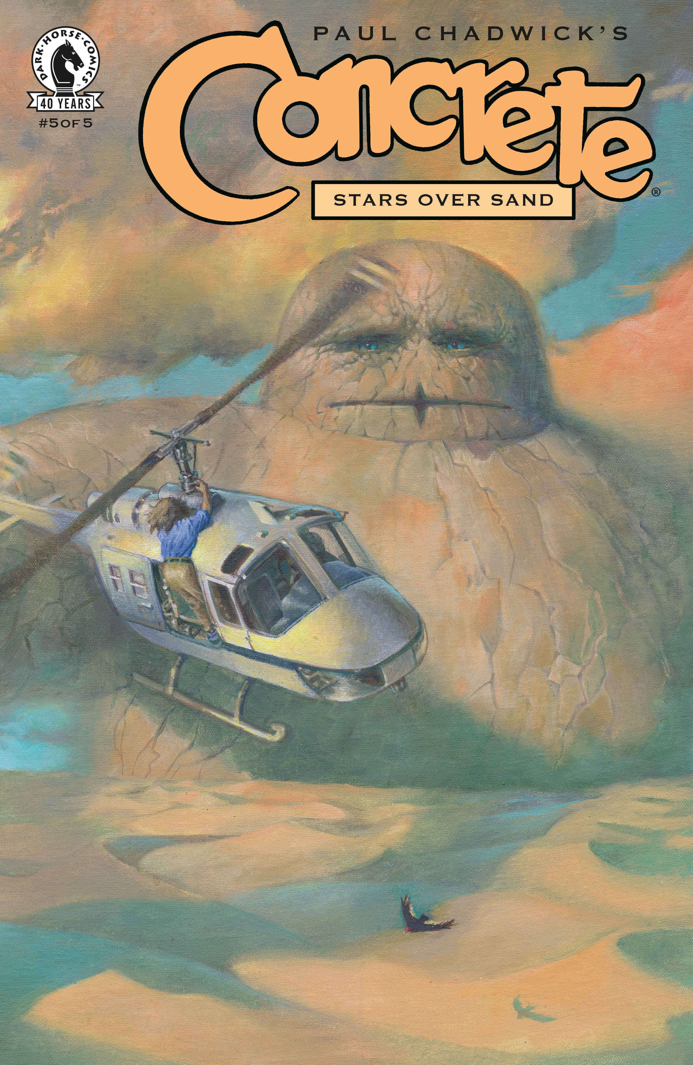 Concrete: Stars Over Sand #5 (Cover A) (Paul Chadwick) | BD Cosmos