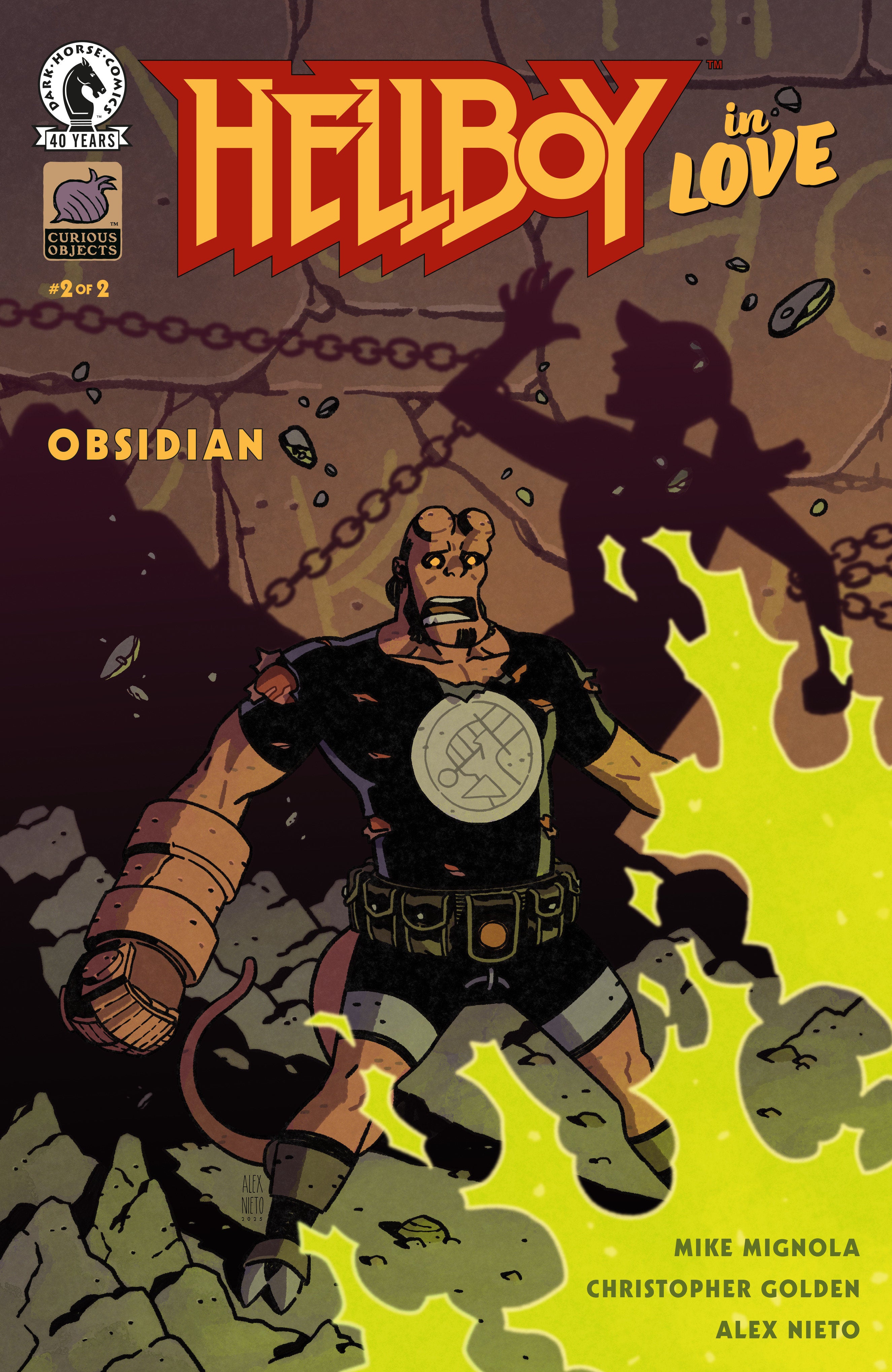 Hellboy In Love Obsidian #2 Dark Horse A Nieto 07/29/2026 | BD Cosmos