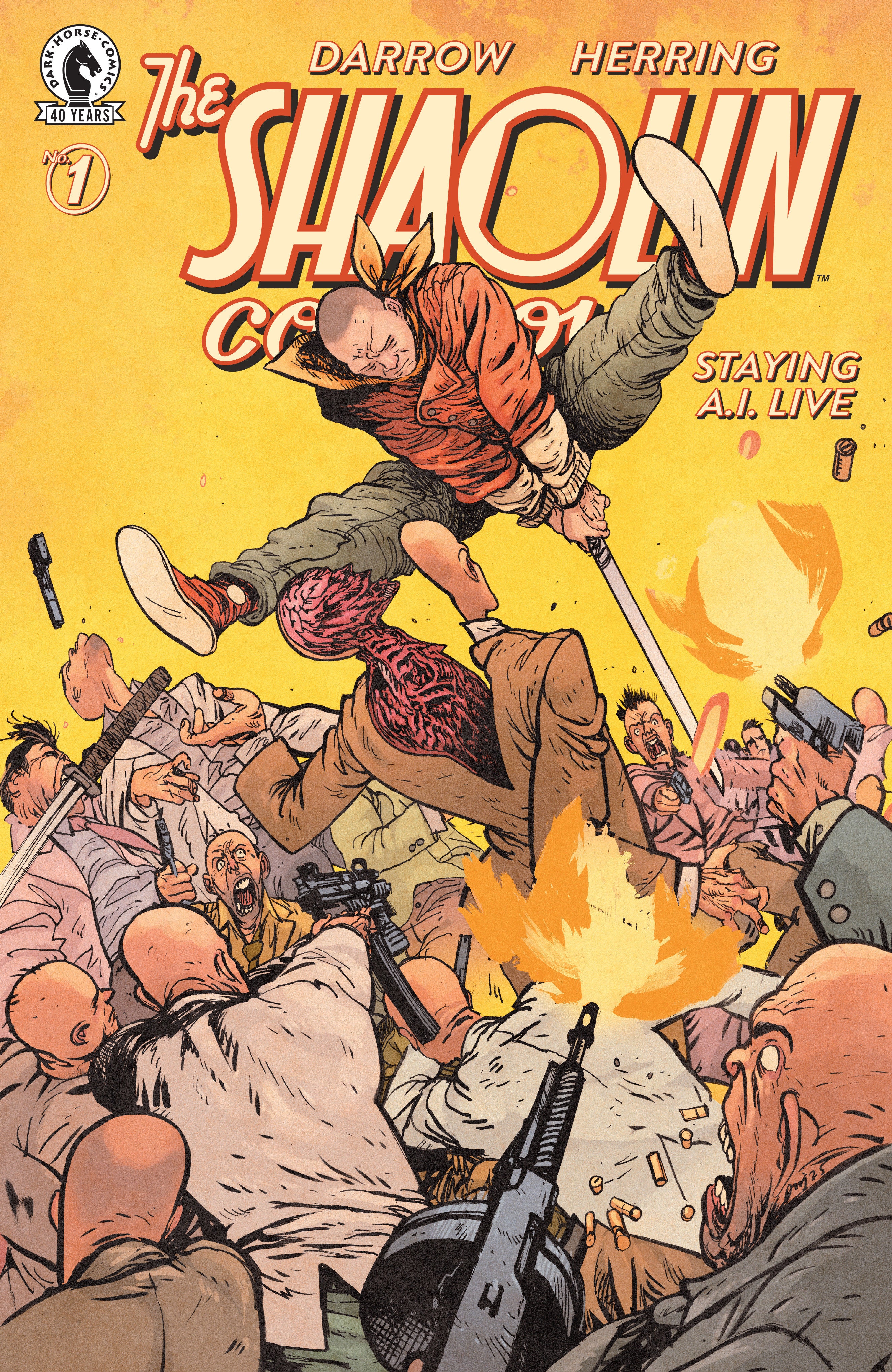 Shaolin Cowboy Staying A.I.Live #1 Dark Horse D 1:15 Warren Johnson 07/01/2026 | BD Cosmos