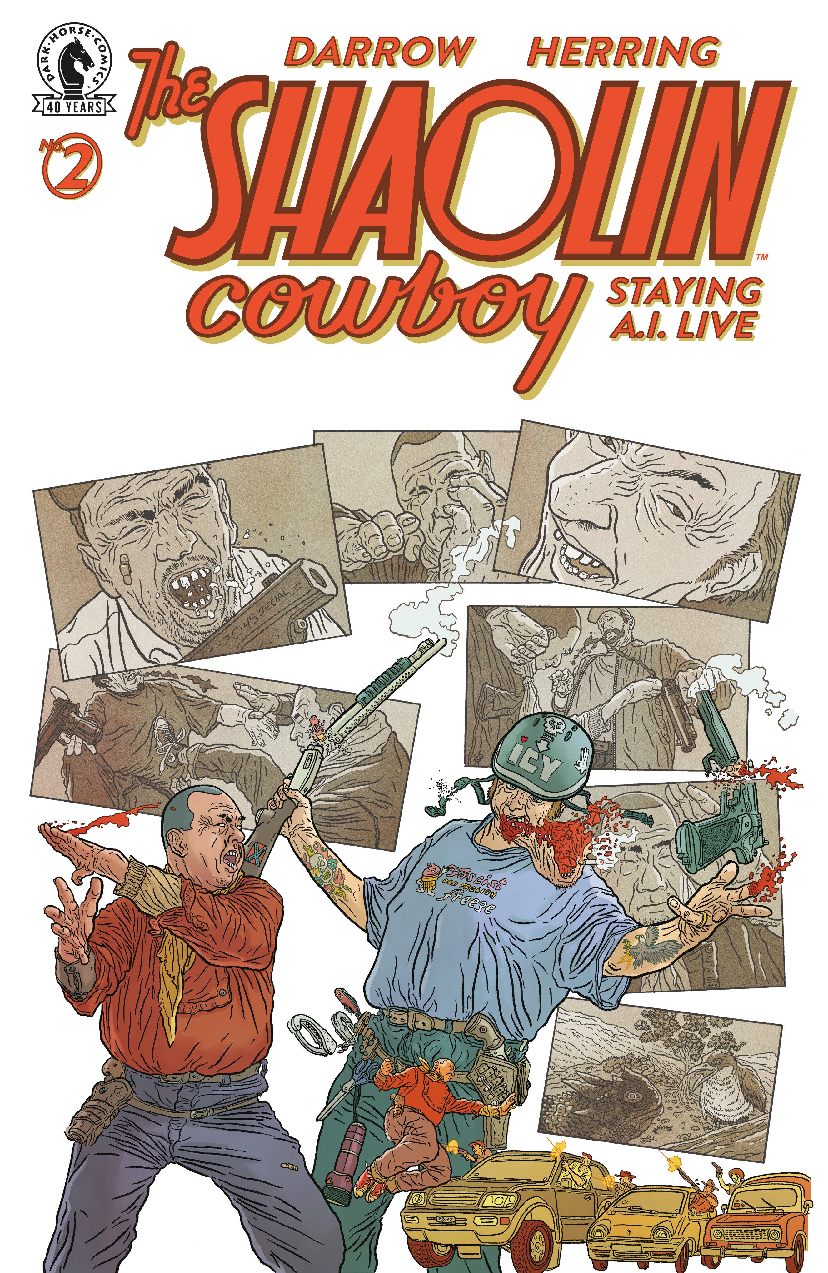Shaolin Cowboy Staying A.I.Live #2 A Dark Horse Darrow 08/12/2026 | BD Cosmos