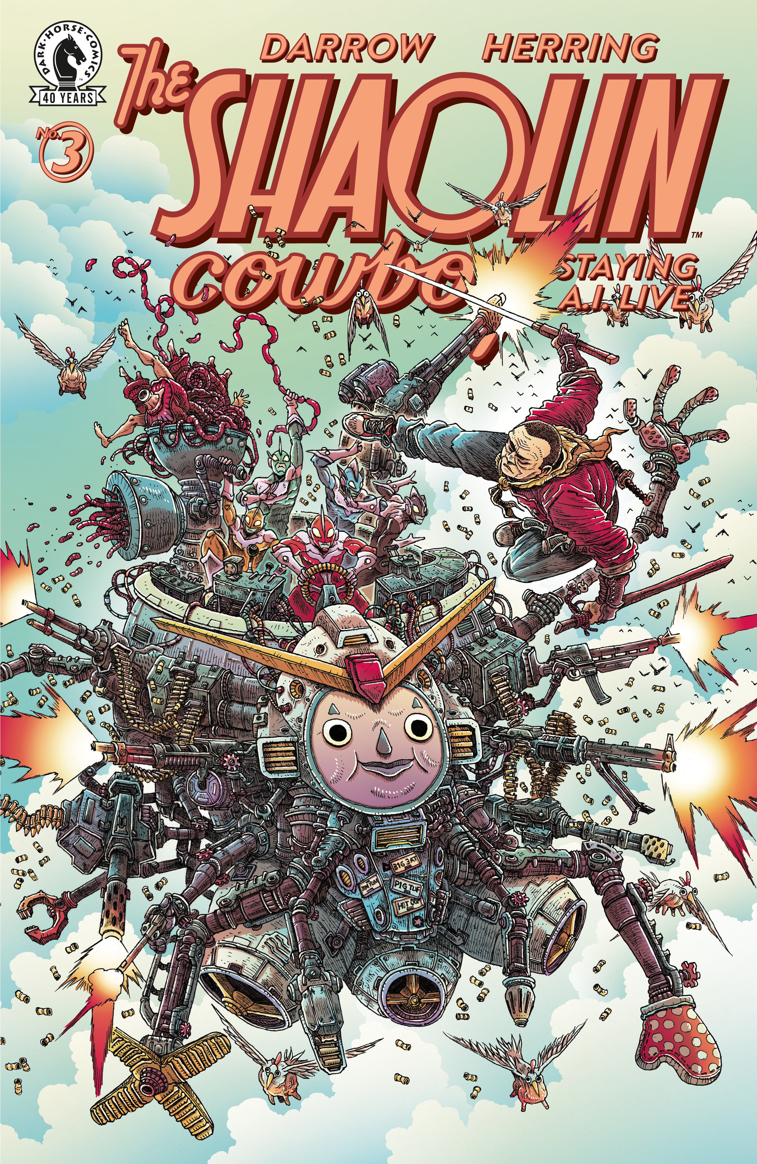 Shaolin Cowboy: Staying A.I.Live #3 Dark Horse B 1:15 Stokoe 09/16/2026 | BD Cosmos