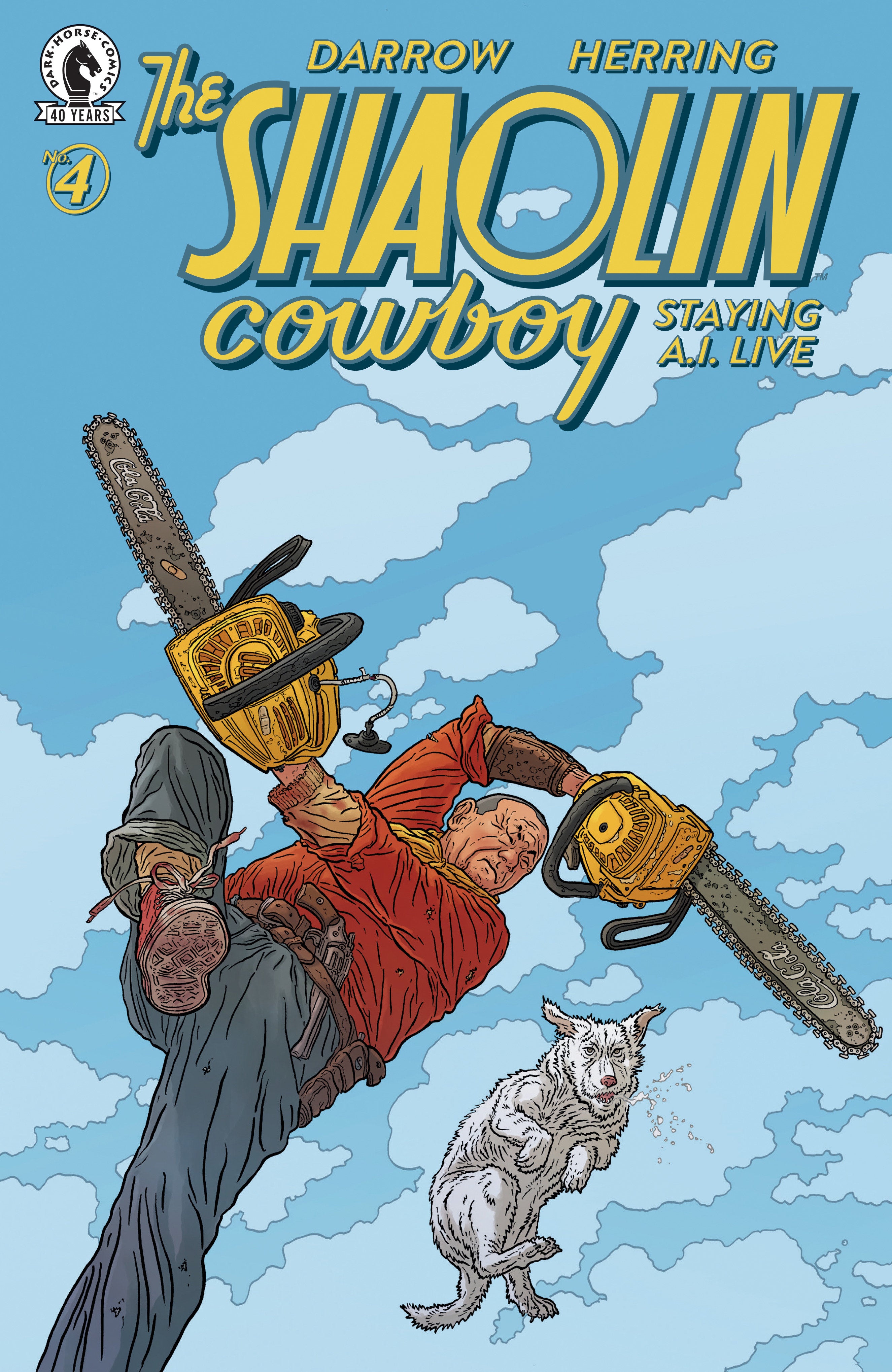 Shaolin Cowboy: Staying A.I.Live #4 (Cover A) (Geof Darrow) | BD Cosmos
