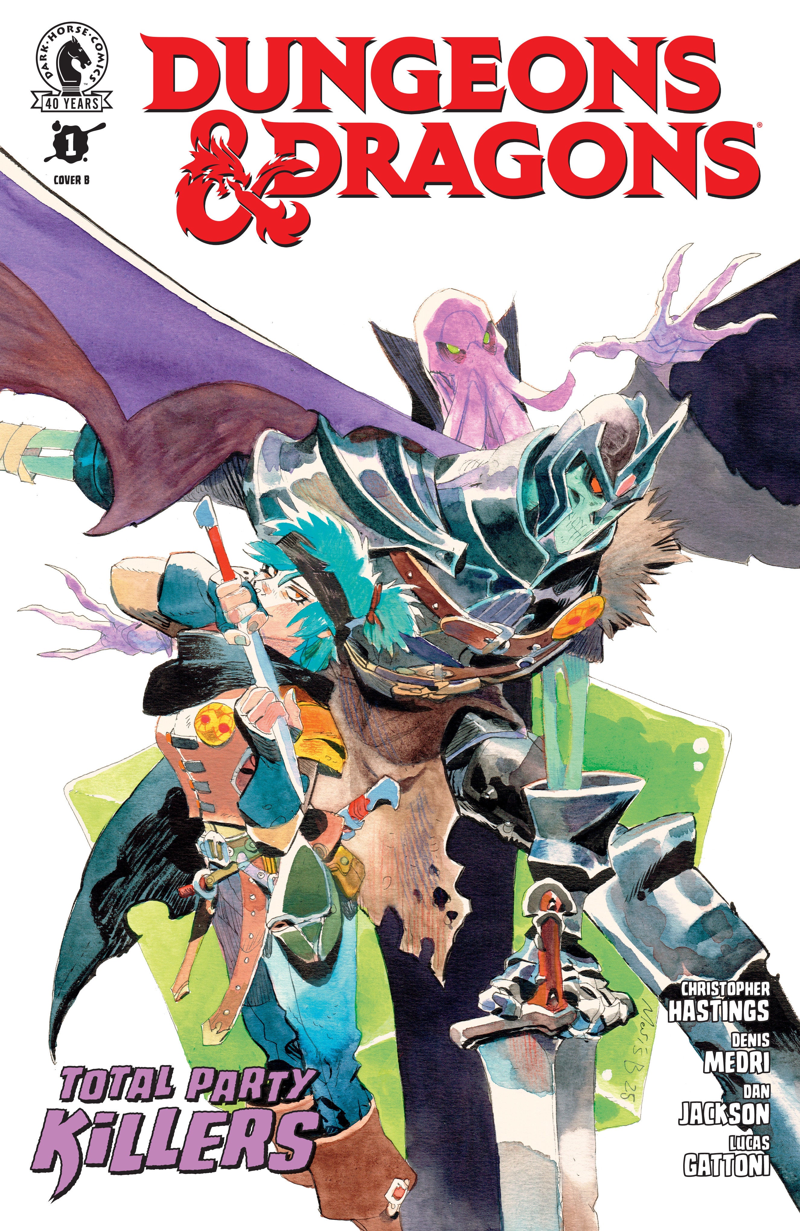 Dungeons & Dragons Total Party Killers #1 Dark Horse B 120 Bergara 07/22/2026 | BD Cosmos