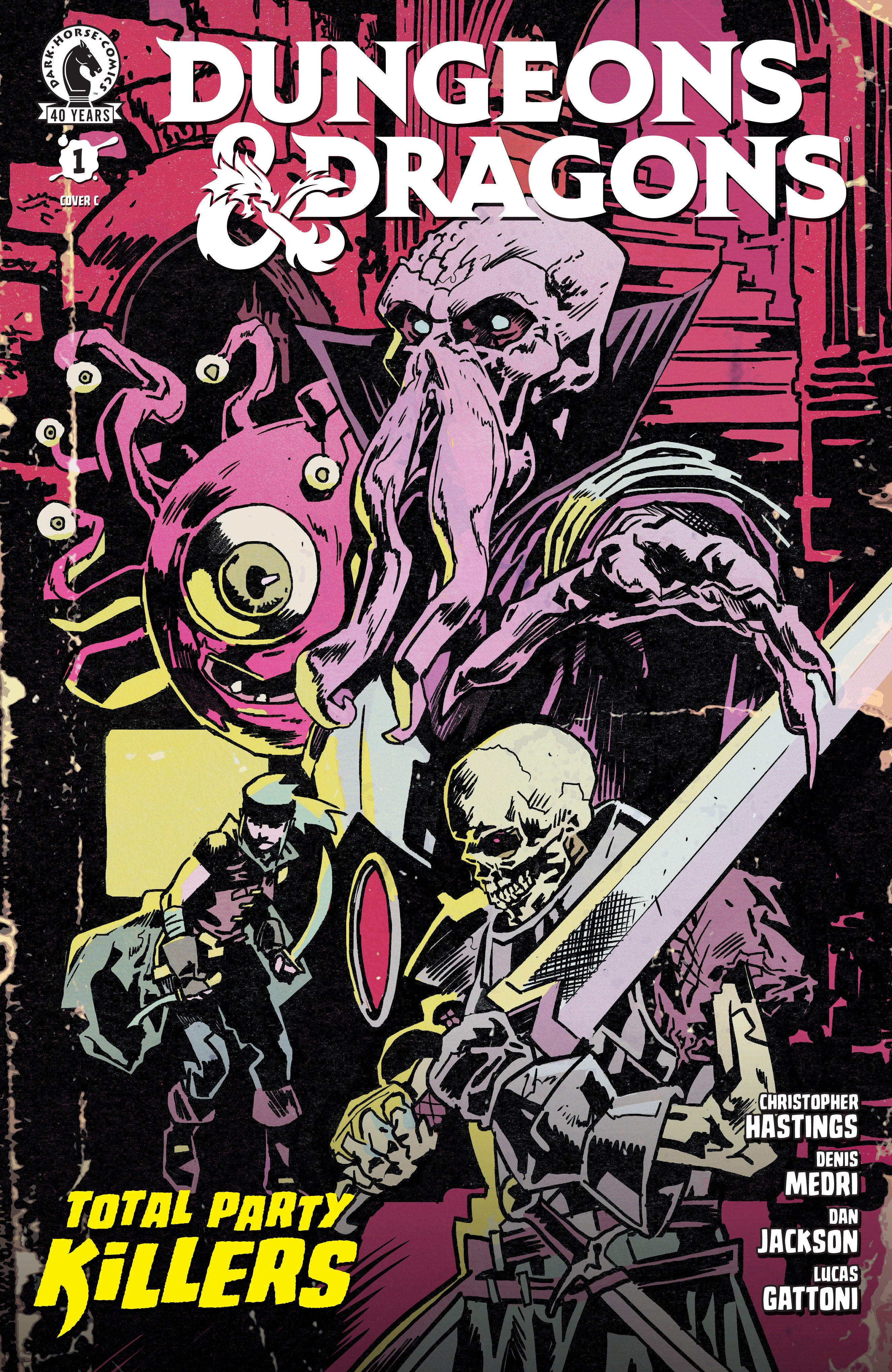 Dungeons & Dragons Total Party Killers #1 Dark Horse C Walsh 07/22/2026 | BD Cosmos