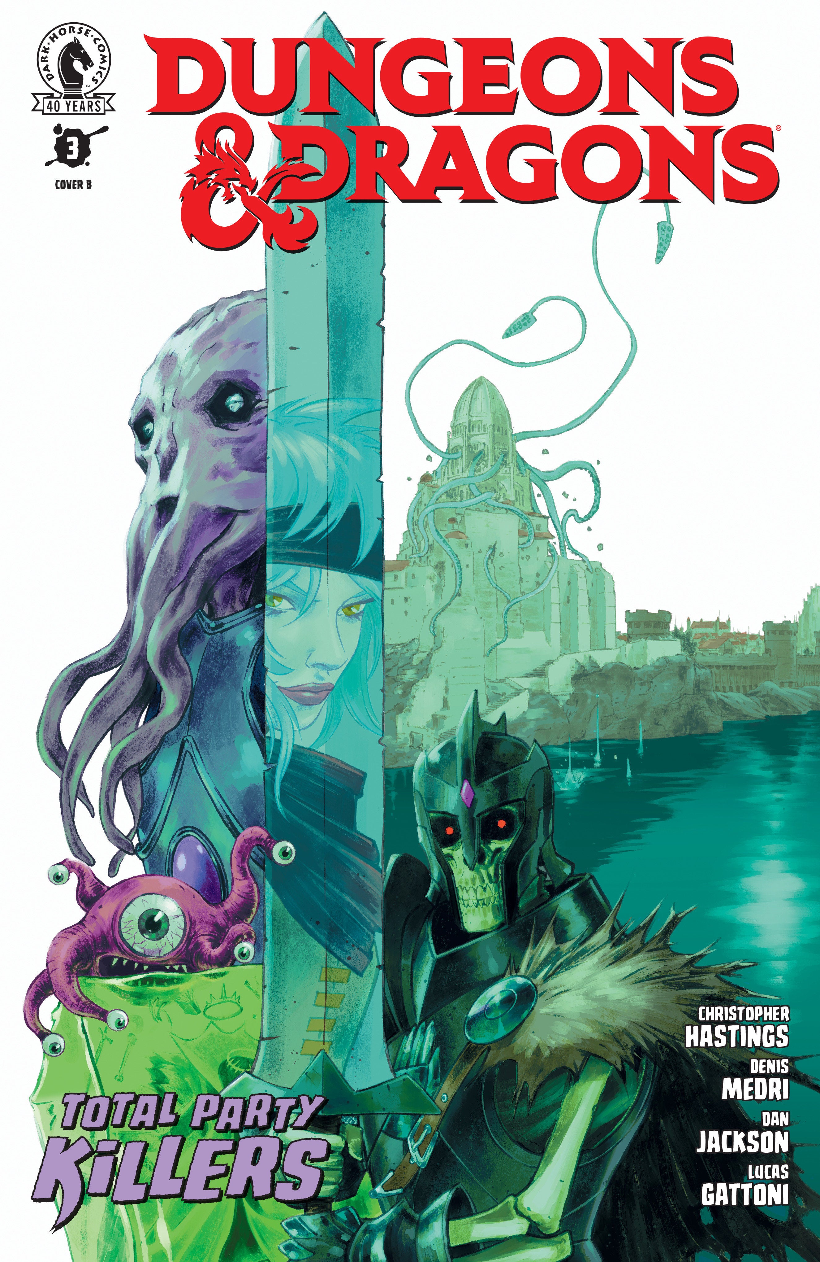 Dungeons & Dragons: Total Party Killers #3 Dark Horse B Blanco 10/14/2026 | BD Cosmos