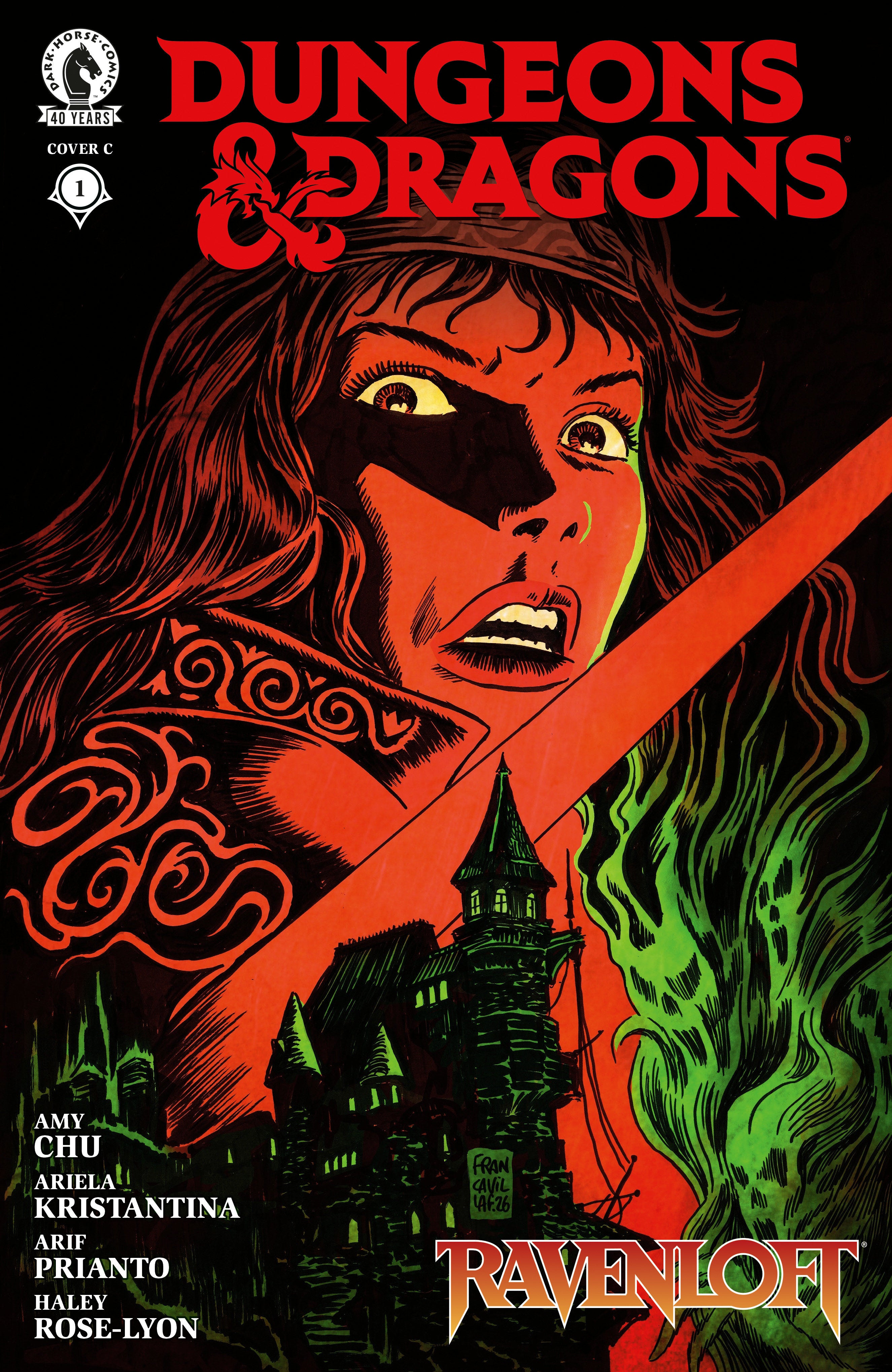 Dungeons & Dragons Ravenloft #1 Dark Horse C Francavilla 08/19/2026 | BD Cosmos