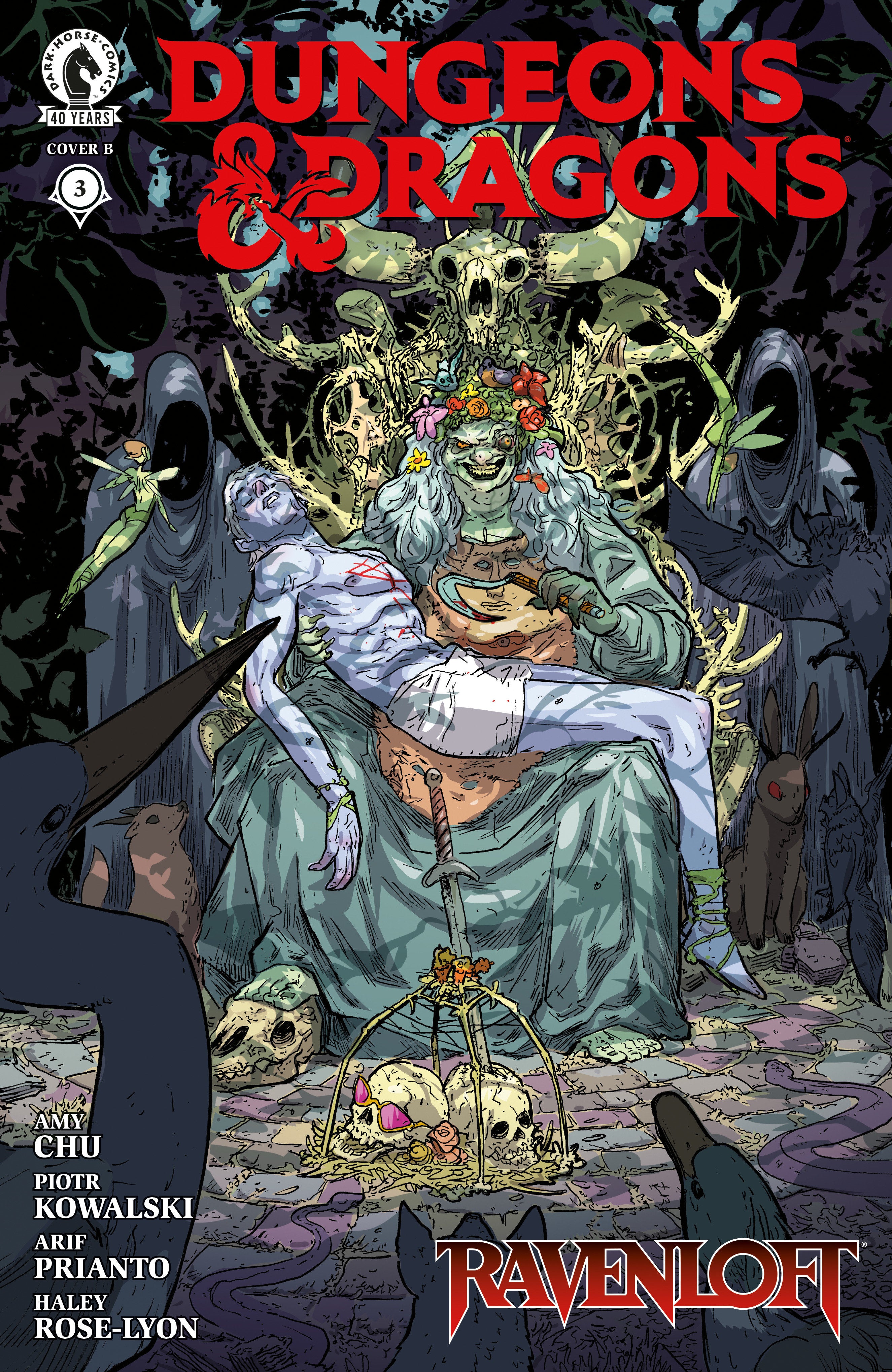 Dungeons & Dragons: Ravenloft #3 Dark Horse B Rossmo 12/16/2026 | BD Cosmos