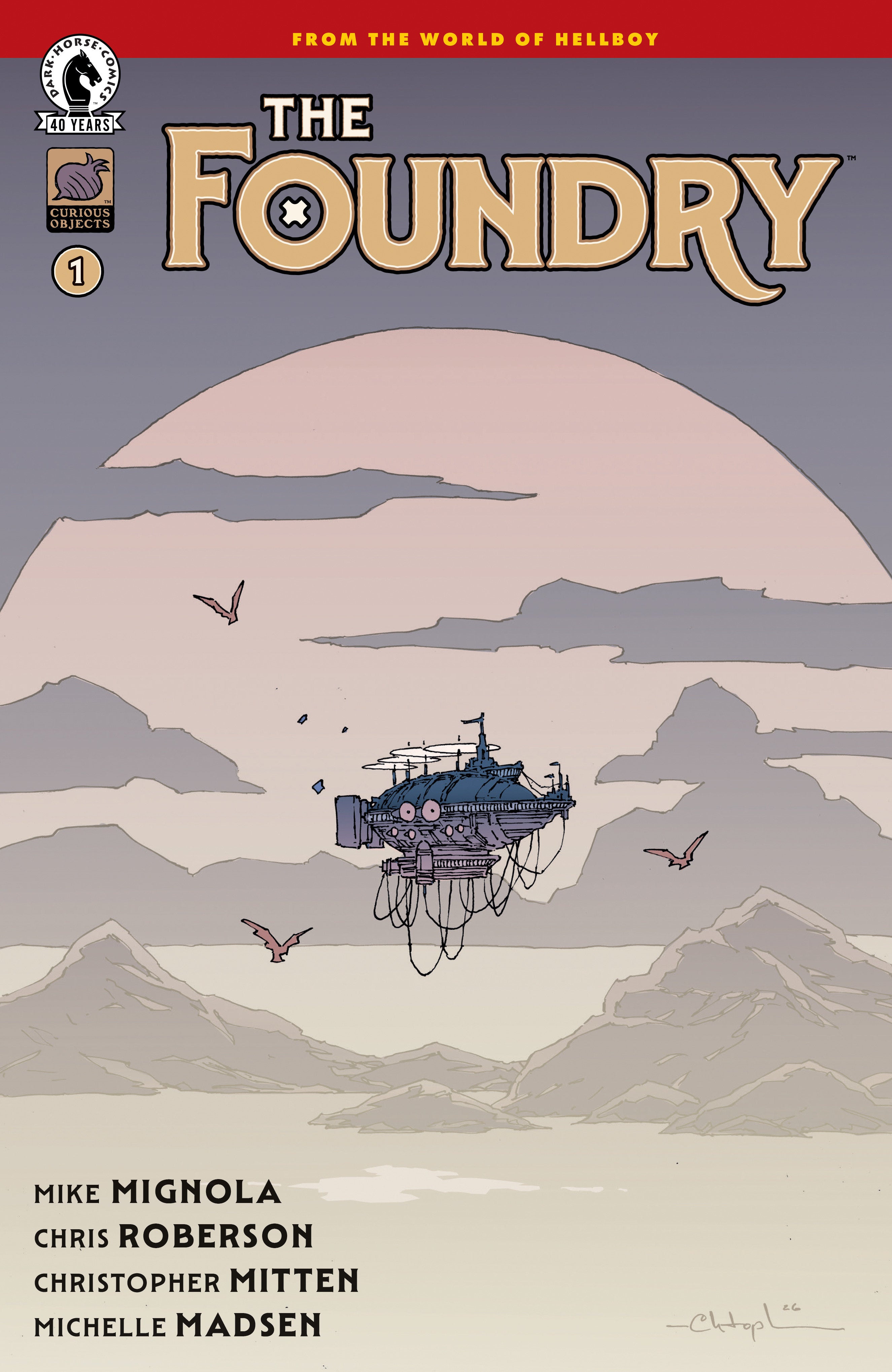 The Foundry #1 Dark Horse A Mitten 08/12/2026 | BD Cosmos