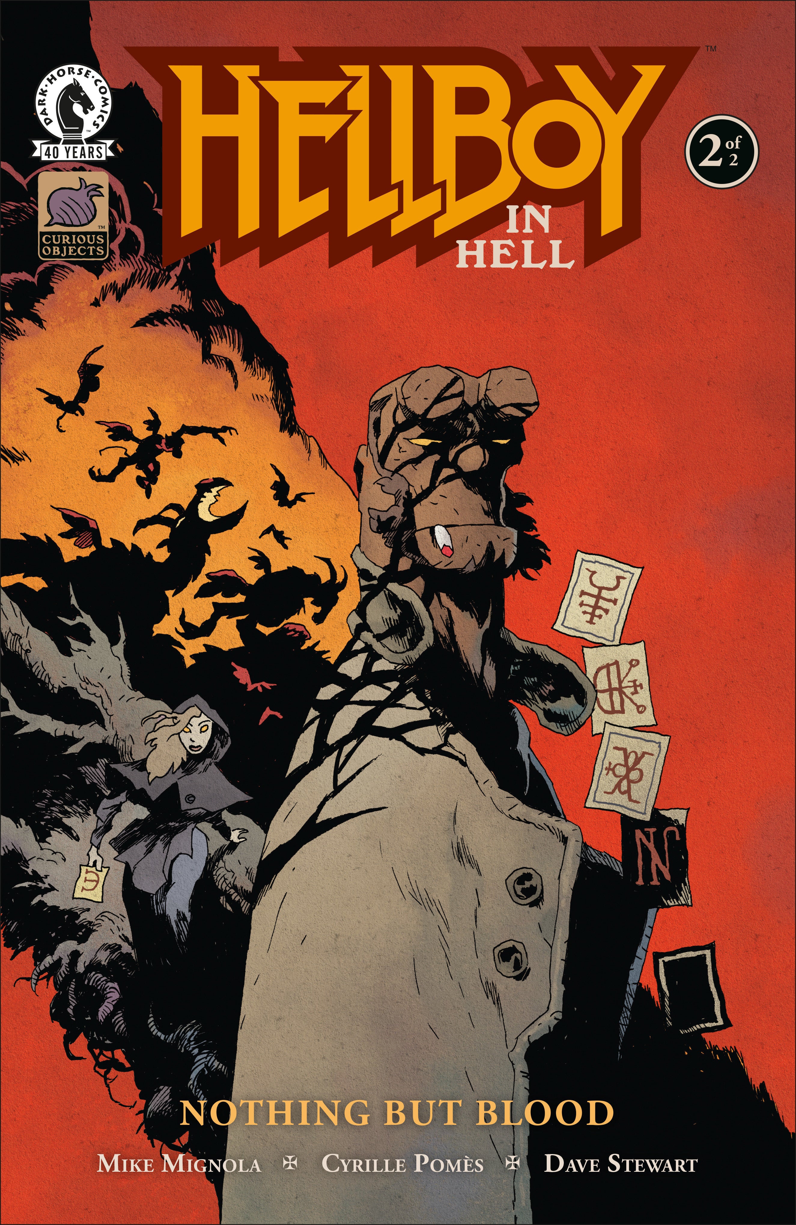 Hellboy In Hell: Nothing But Blood #2 (Cover A) (Cyrille Pomes) | BD Cosmos