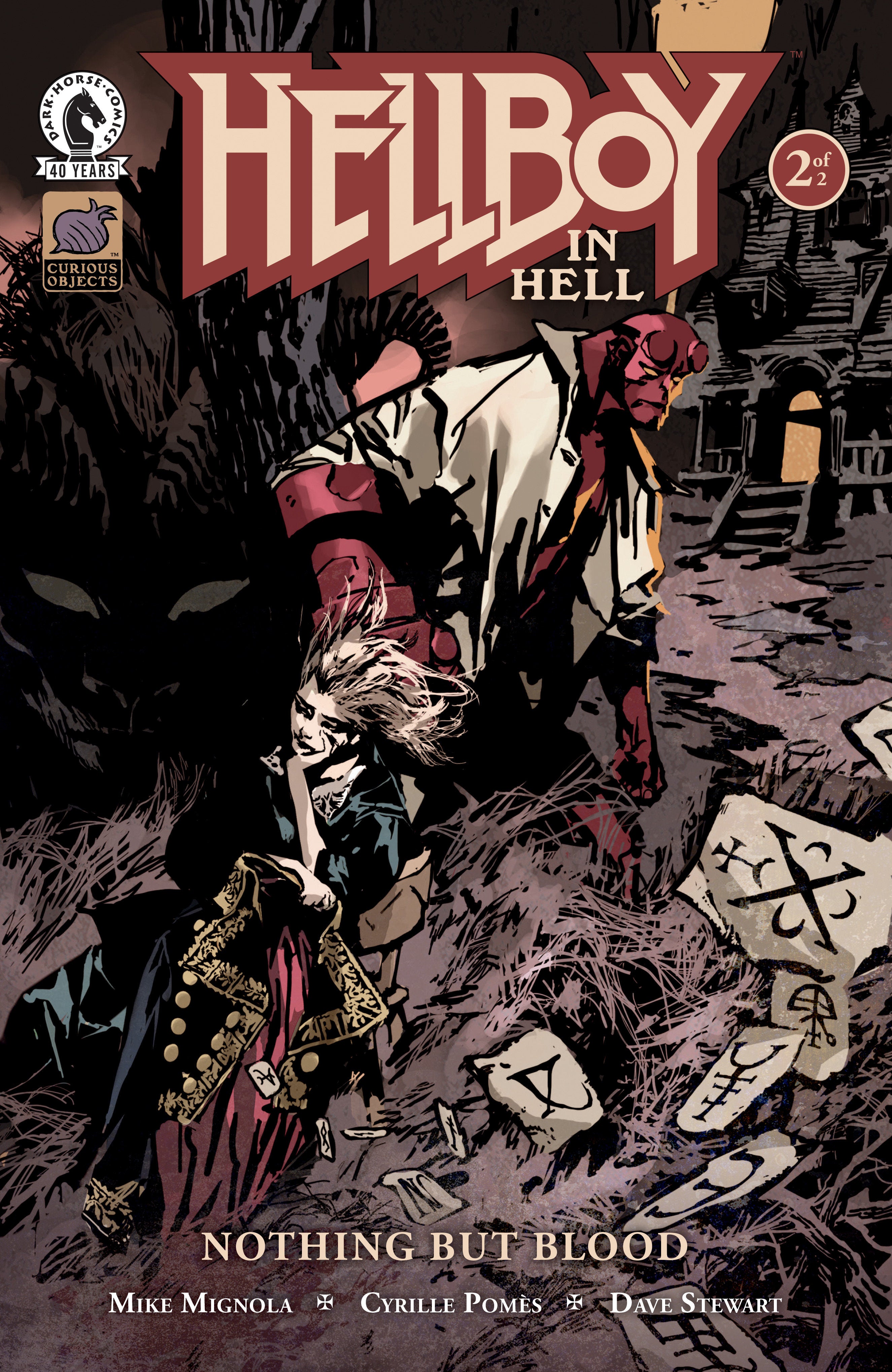 Hellboy In Hell: Nothing But Blood #2 (Cover B) (Marc Riou) | BD Cosmos