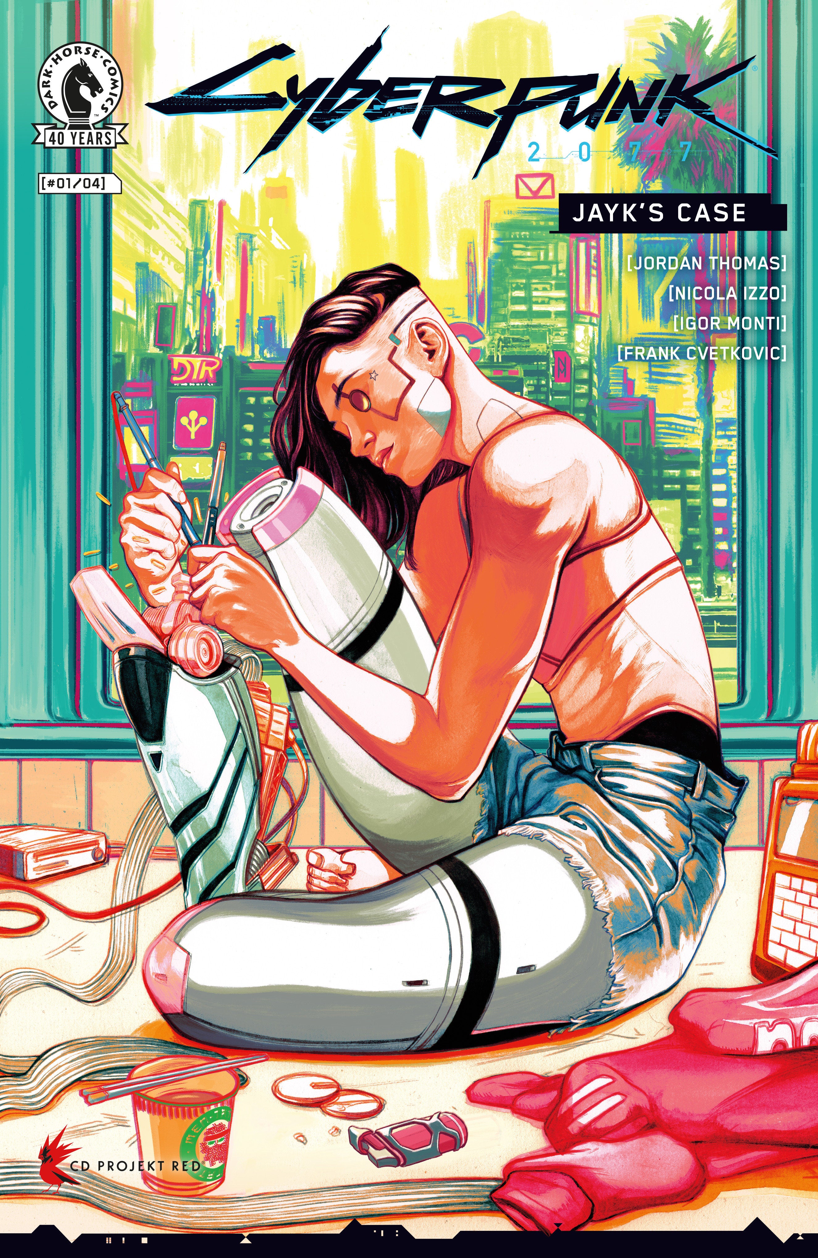 Cyberpunk 2077: Jayk's Case #1 Dark Horse D Malavia 10/21/2026 | BD Cosmos