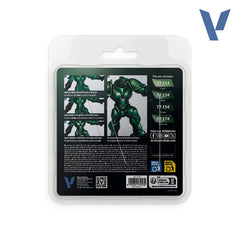 VALLEJO TRUE METALLIC METAL: DUSKEN GREEN PAINT SET | BD Cosmos