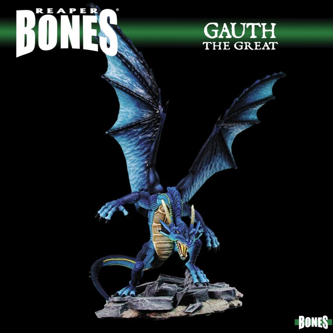 GAUTH, THE BLUE DRAGON - NEW SEALED | BD Cosmos