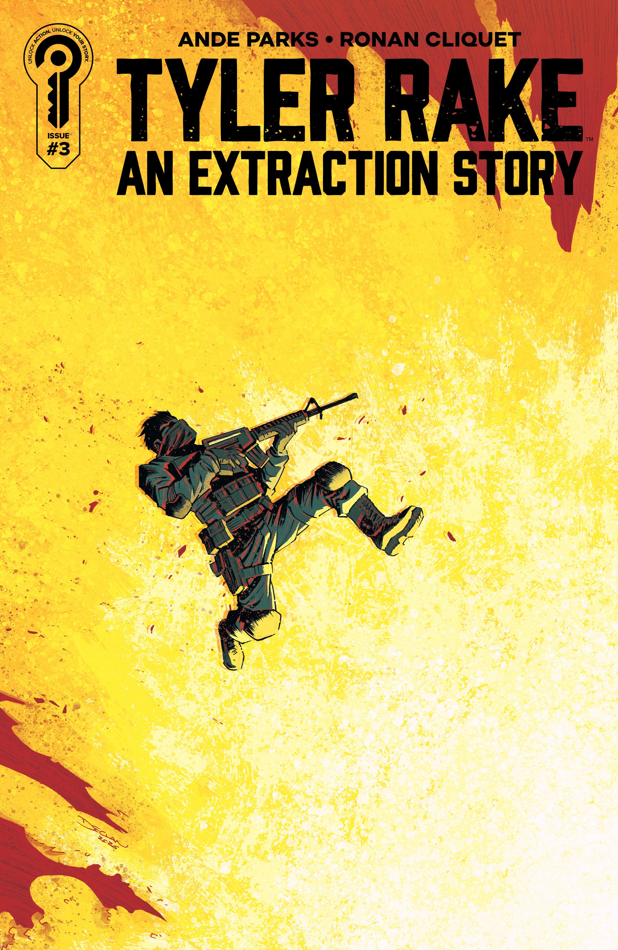 Tyler Rake An Extraction Story #3 Ignition Press A Shalvey 06/24/2026 | BD Cosmos