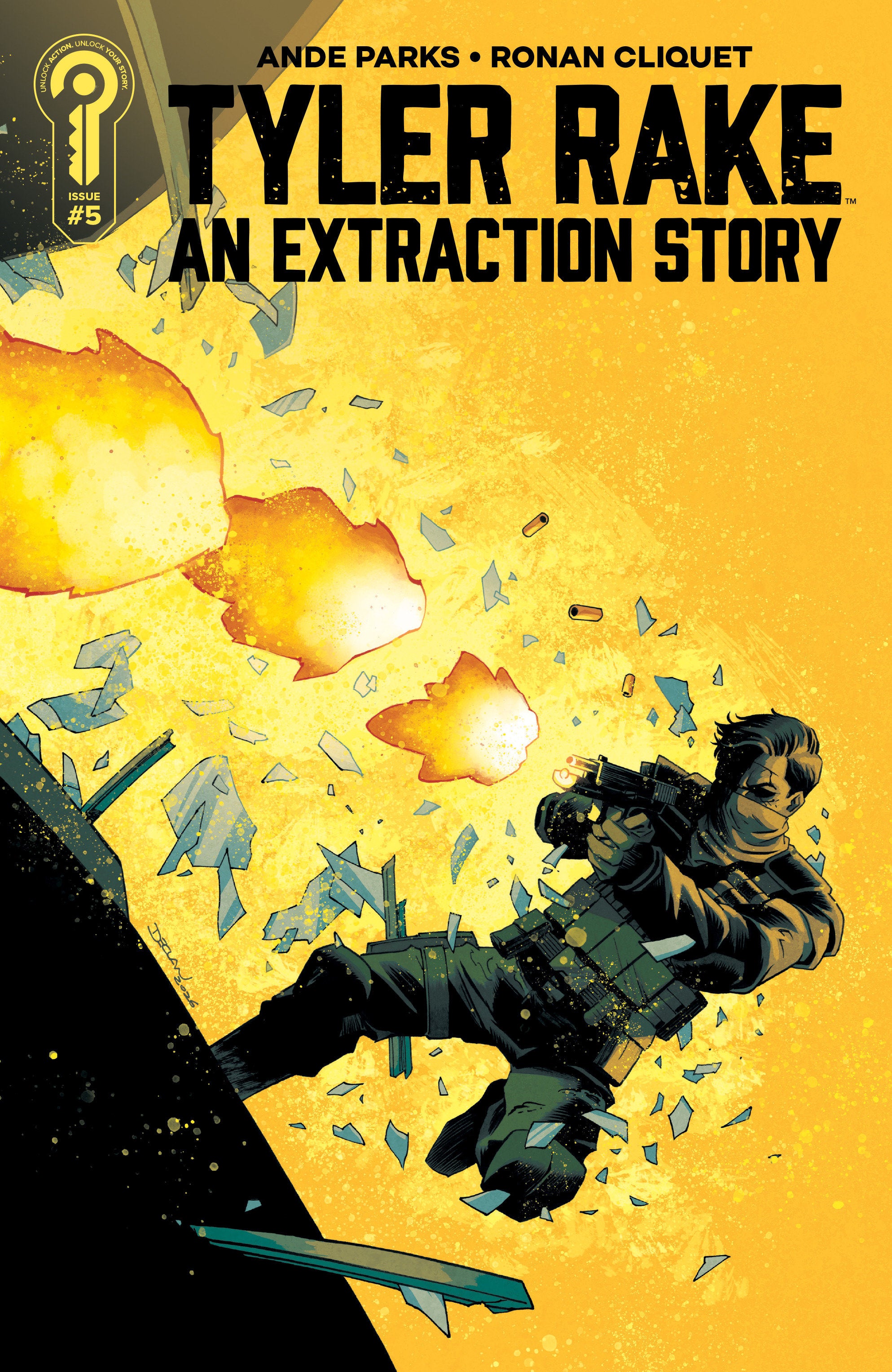 Tyler Rake: An Extraction Story #5 Ignition A Shalvey 09/16/2026 | BD Cosmos