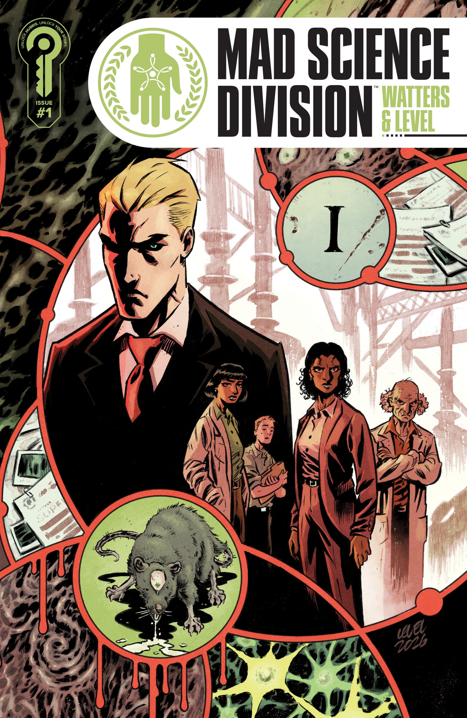 Mad Science Division #1 Cover A Brian Level | BD Cosmos