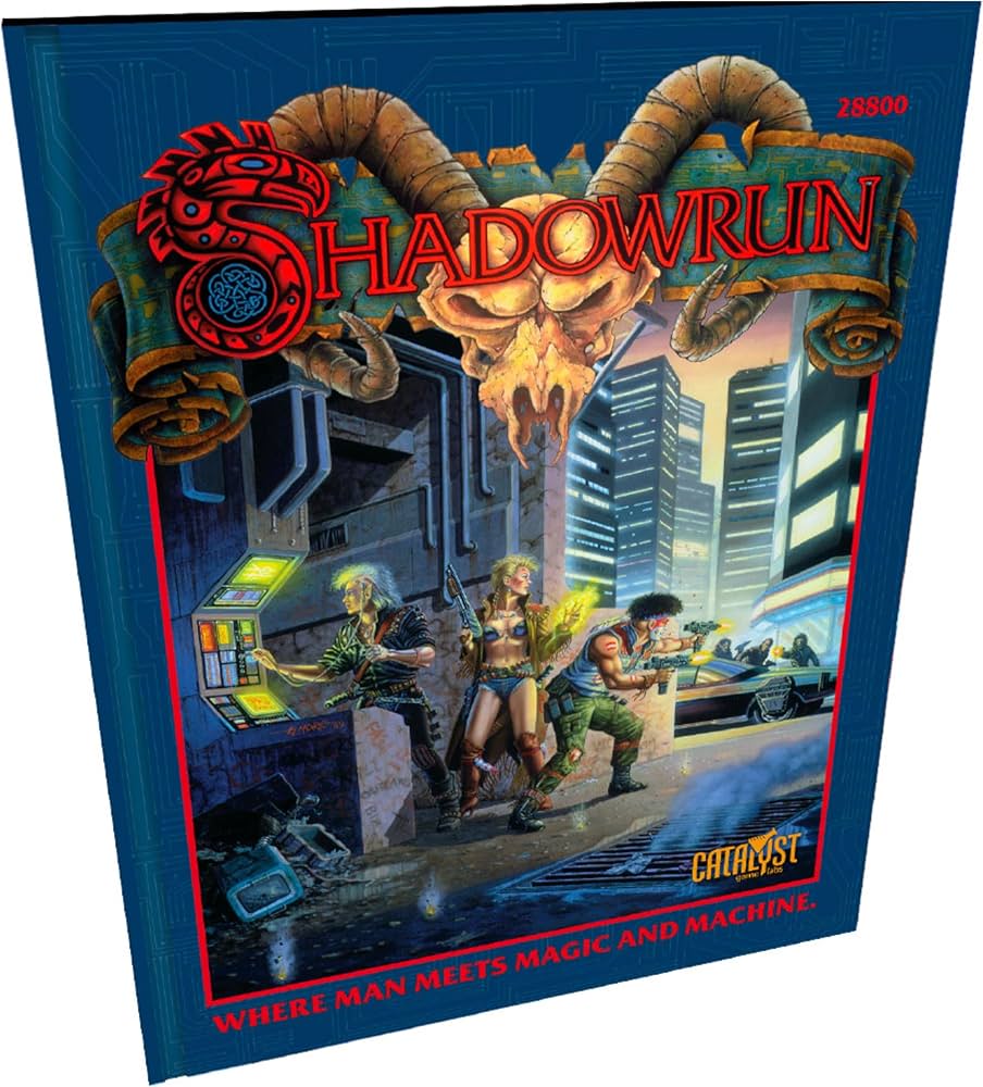 SHADOWRUN FIRST EDITION 35TH 
ANNIVERSARY HC | BD Cosmos
