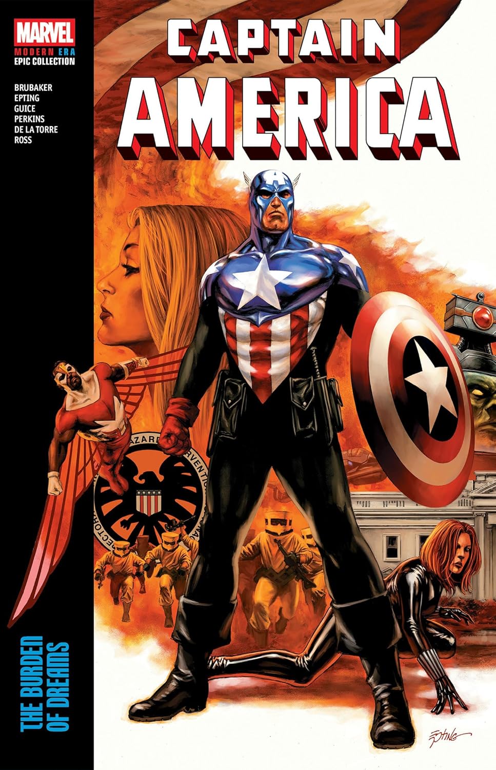 Captain America Modern Era Epic Collection The Burden Of Dreams | BD Cosmos