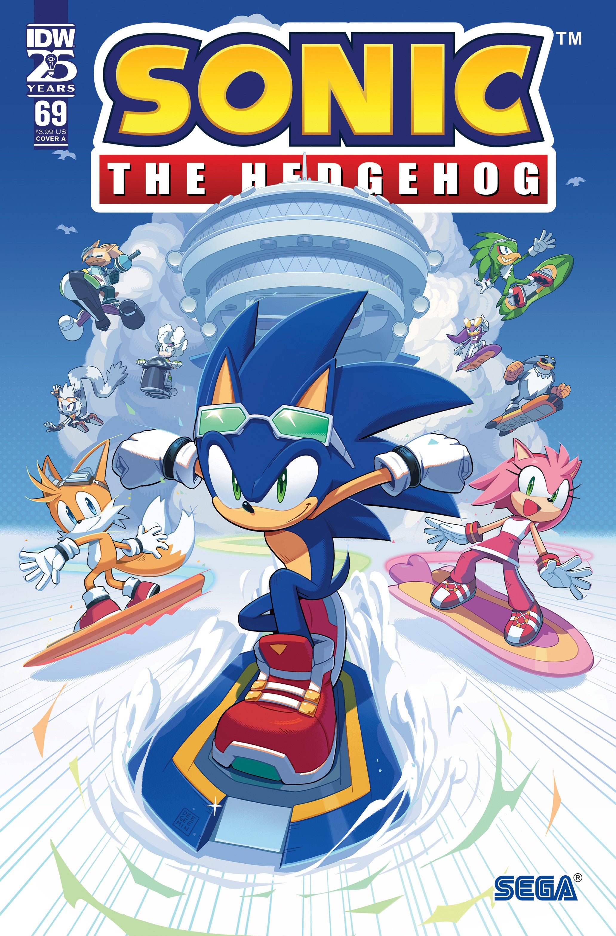 Sonic The Hedgehog #69 Cover A (Kim) | BD Cosmos
