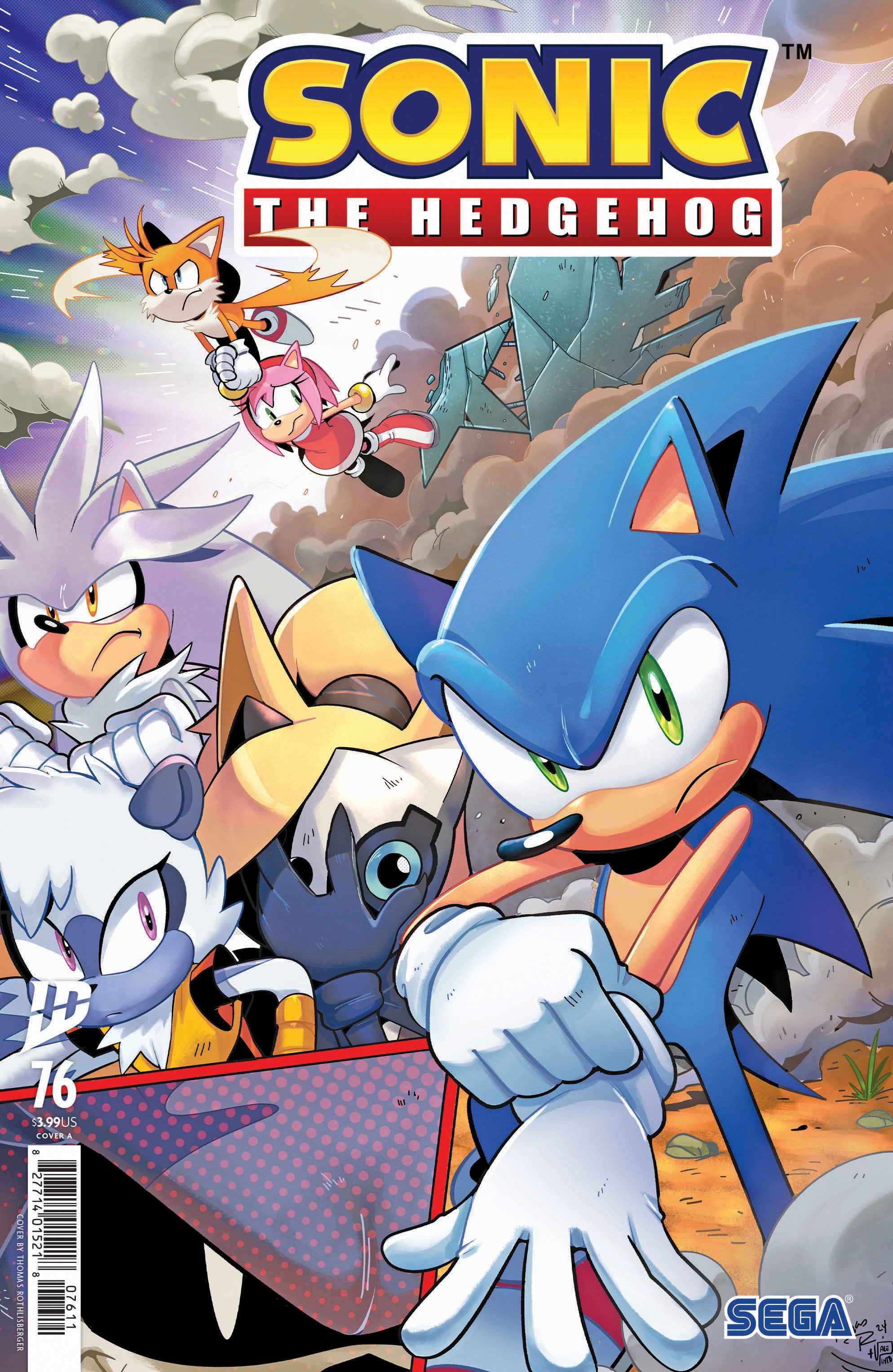 Sonic The Hedgehog #76 Cover A Rothlisberger | BD Cosmos