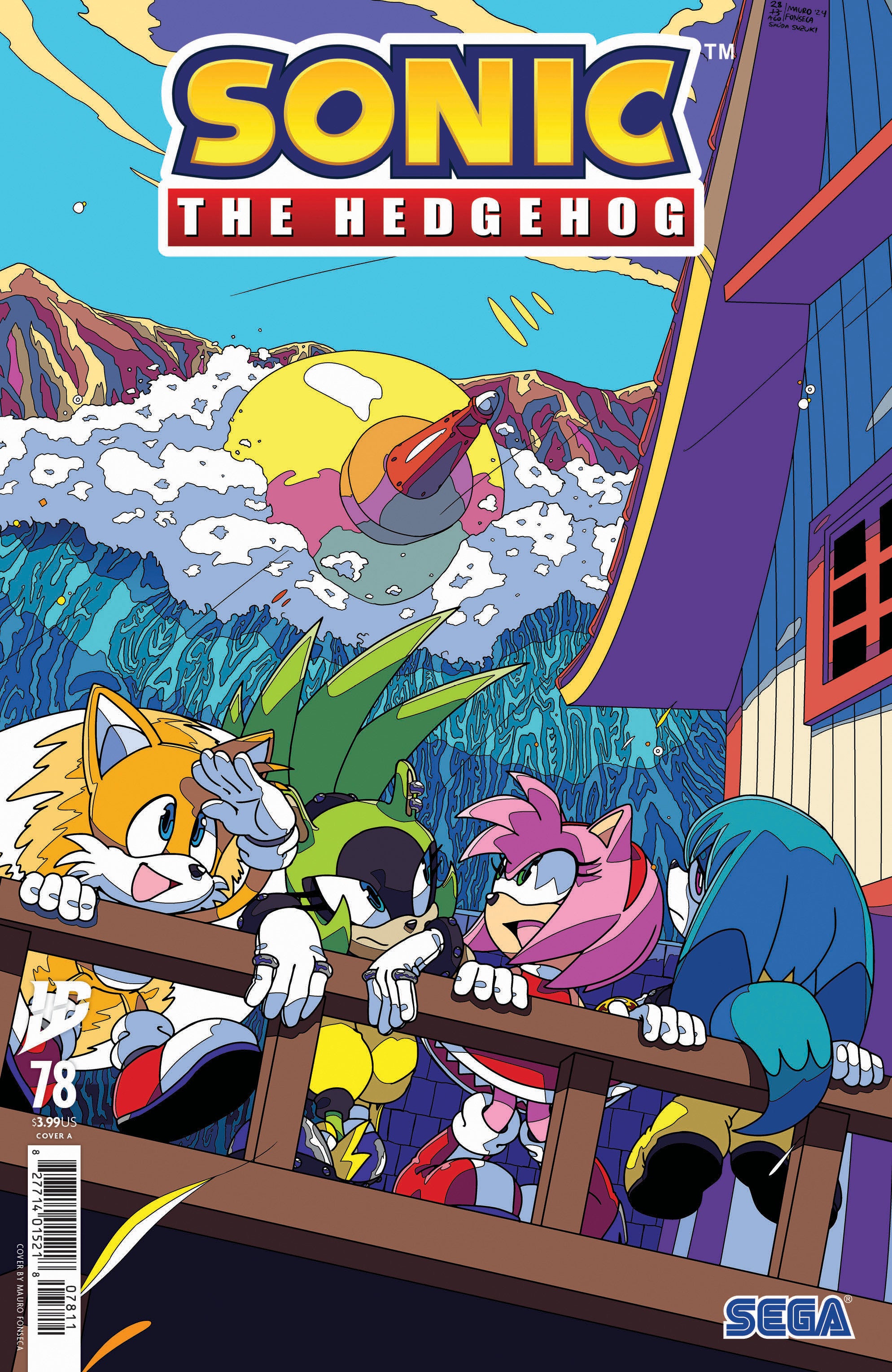 Sonic The Hedgehog #78 IDW A Fonseca  05/07/2025 | BD Cosmos