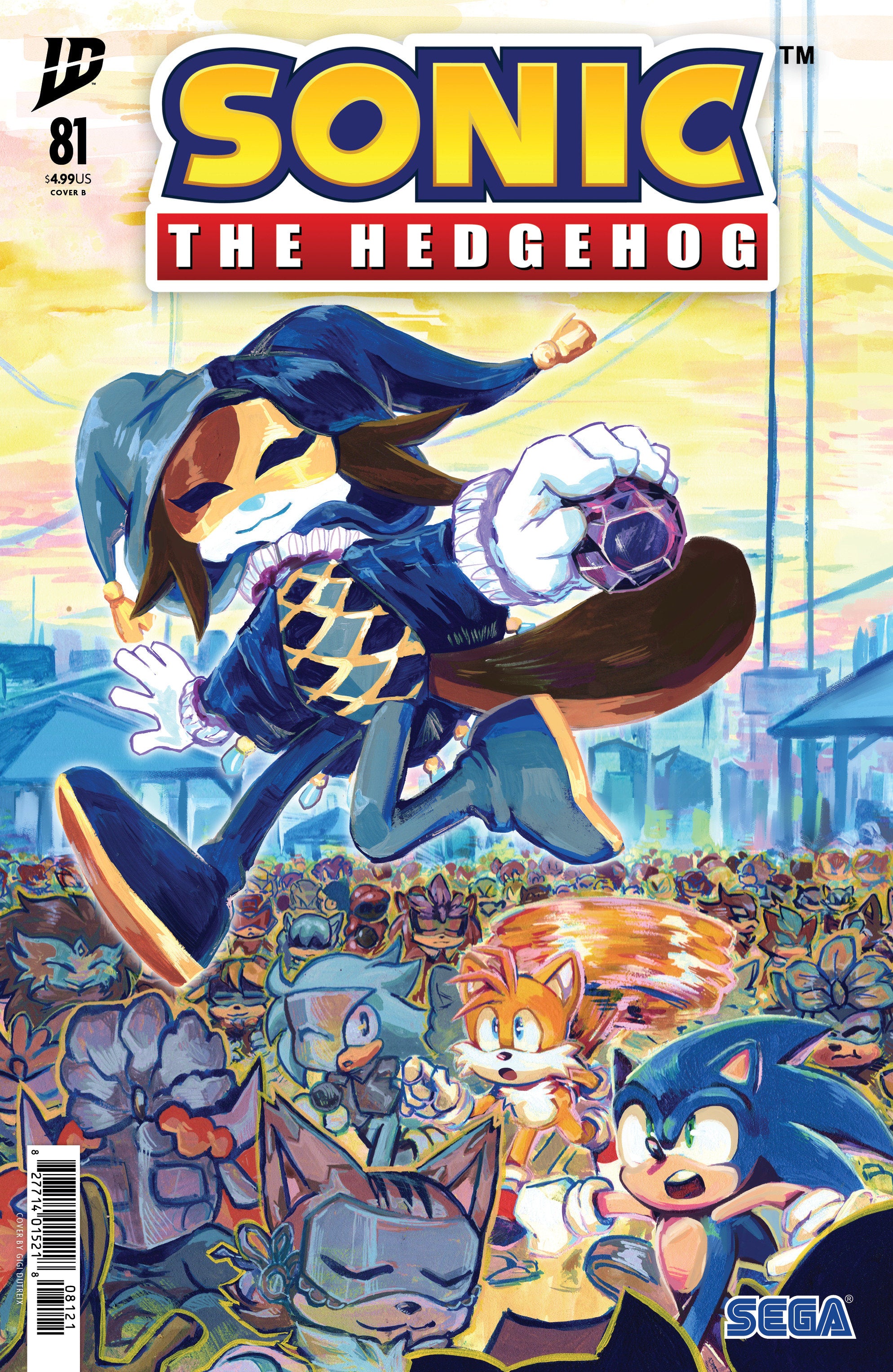 Sonic The Hedgehog #81 IDW B (Dutreix) 09/03/2025 | BD Cosmos