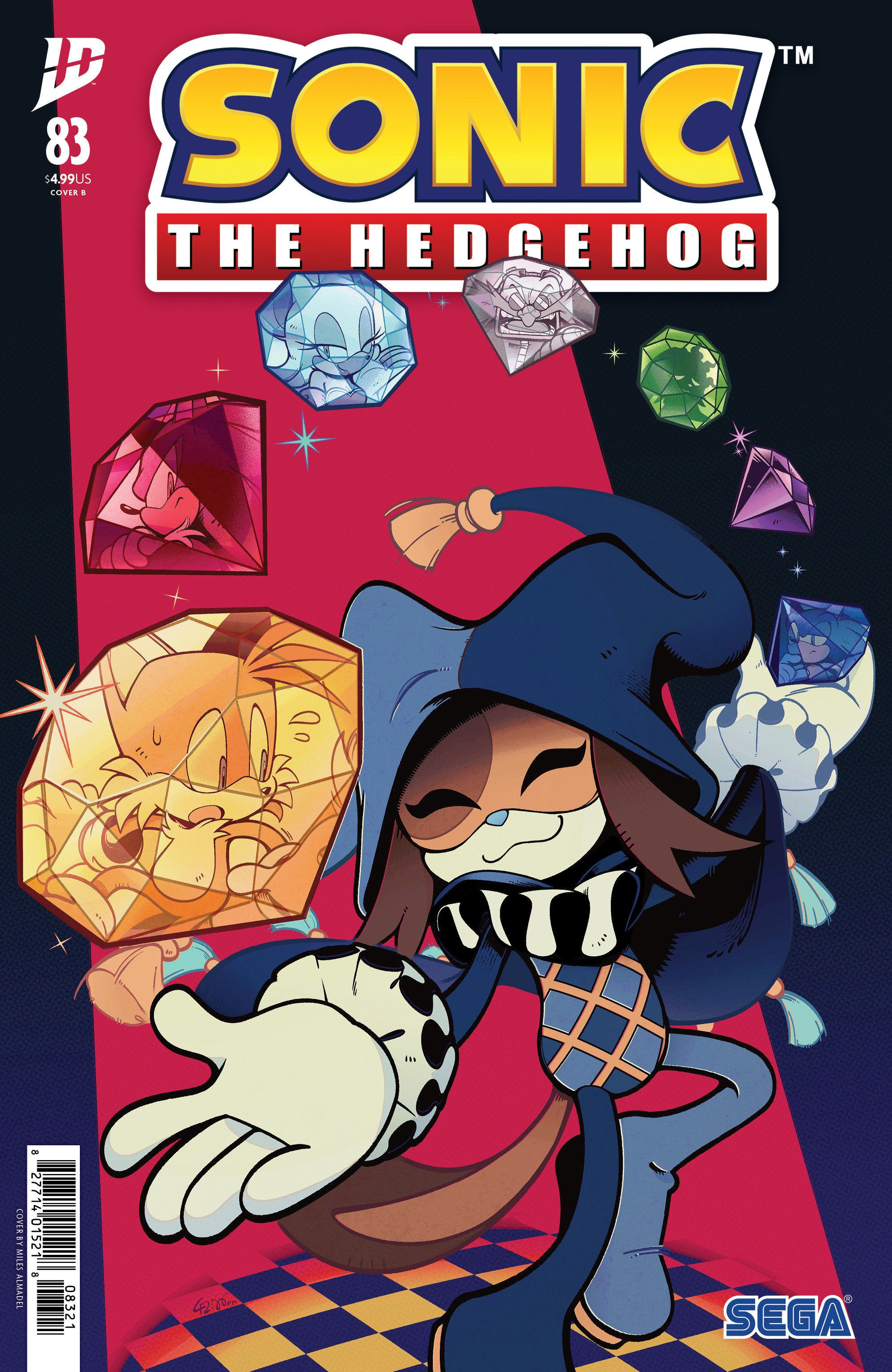 Sonic the Hedgehog #83 IDW B Almadel 12/24/2025 | BD Cosmos