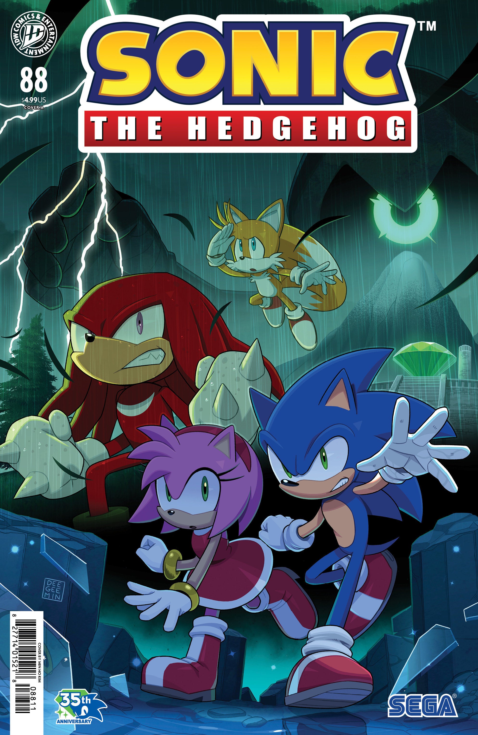 Sonic The Hedgehog #88 IDW A Kim 07/22/2026 | BD Cosmos