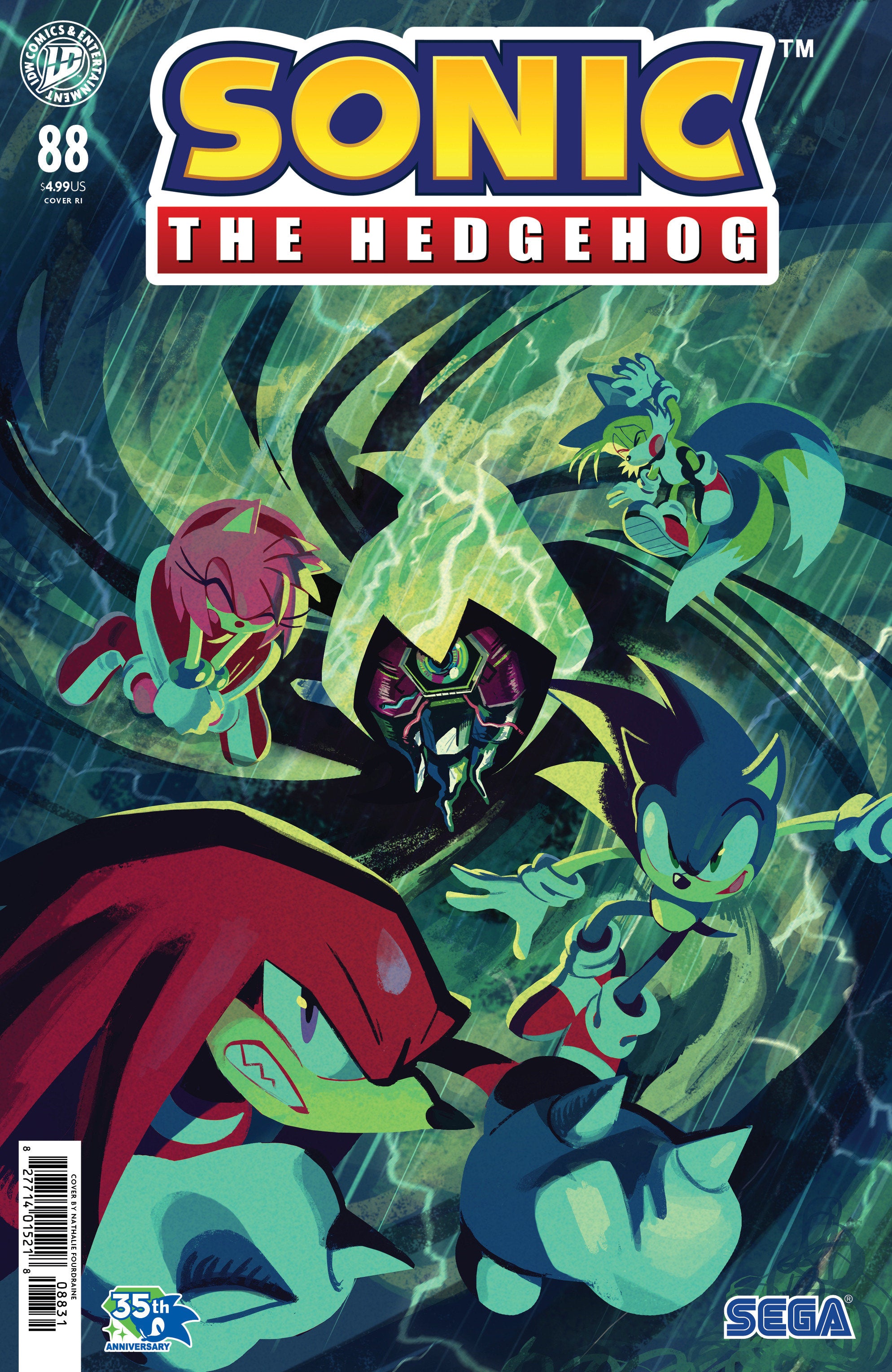 Sonic The Hedgehog #88 IDW 1:15 Fourdraine 07/22/2026 | BD Cosmos