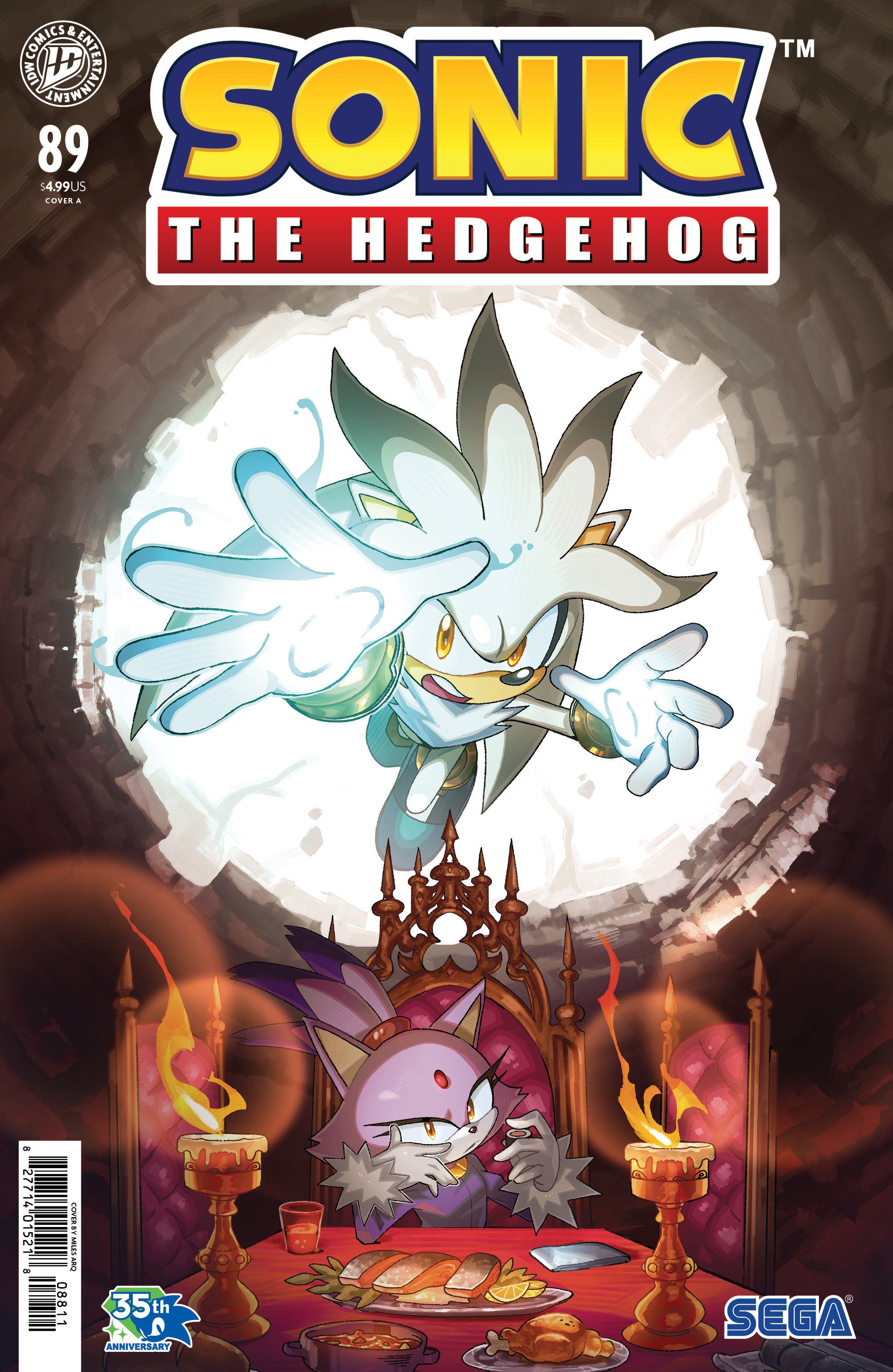 Sonic The Hedgehog #89 IDW A Arq 08/05/2026 | BD Cosmos