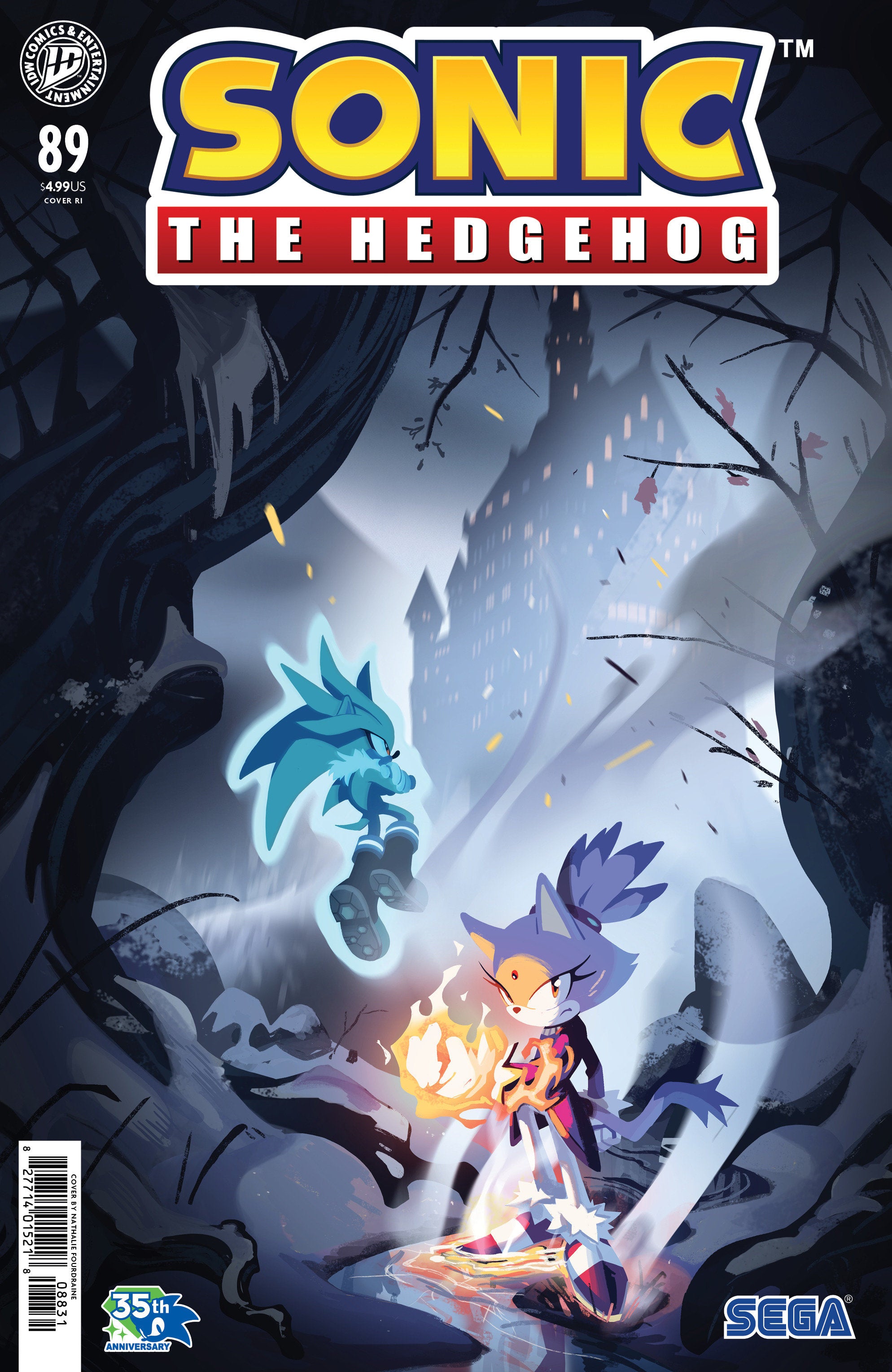 Sonic The Hedgehog #89 IDW 1:15 Fourdraine 08/05/2026 | BD Cosmos