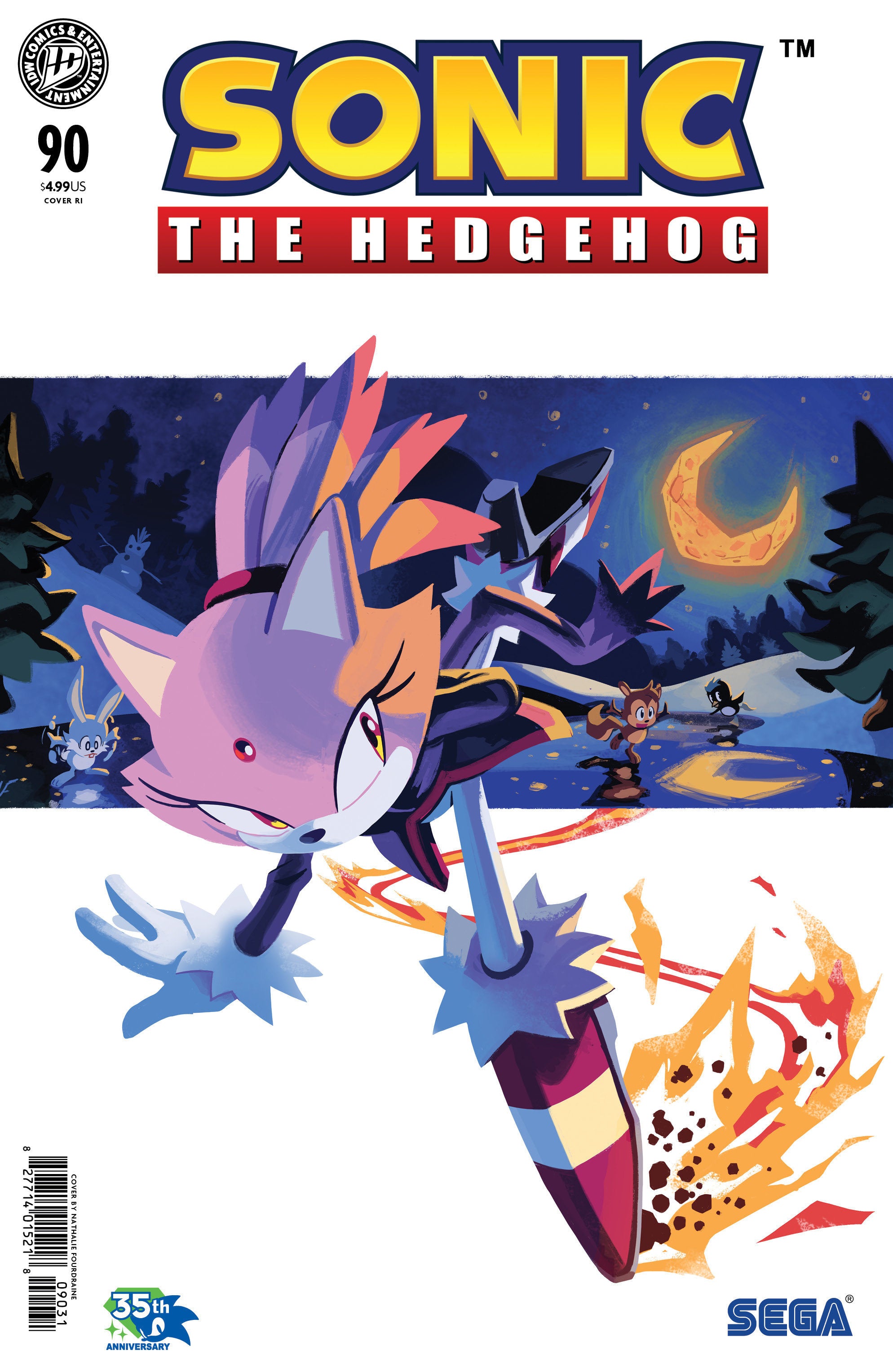 Sonic The Hedgehog #90 IDW 1:15 Fourdraine 09/30/2026 | BD Cosmos