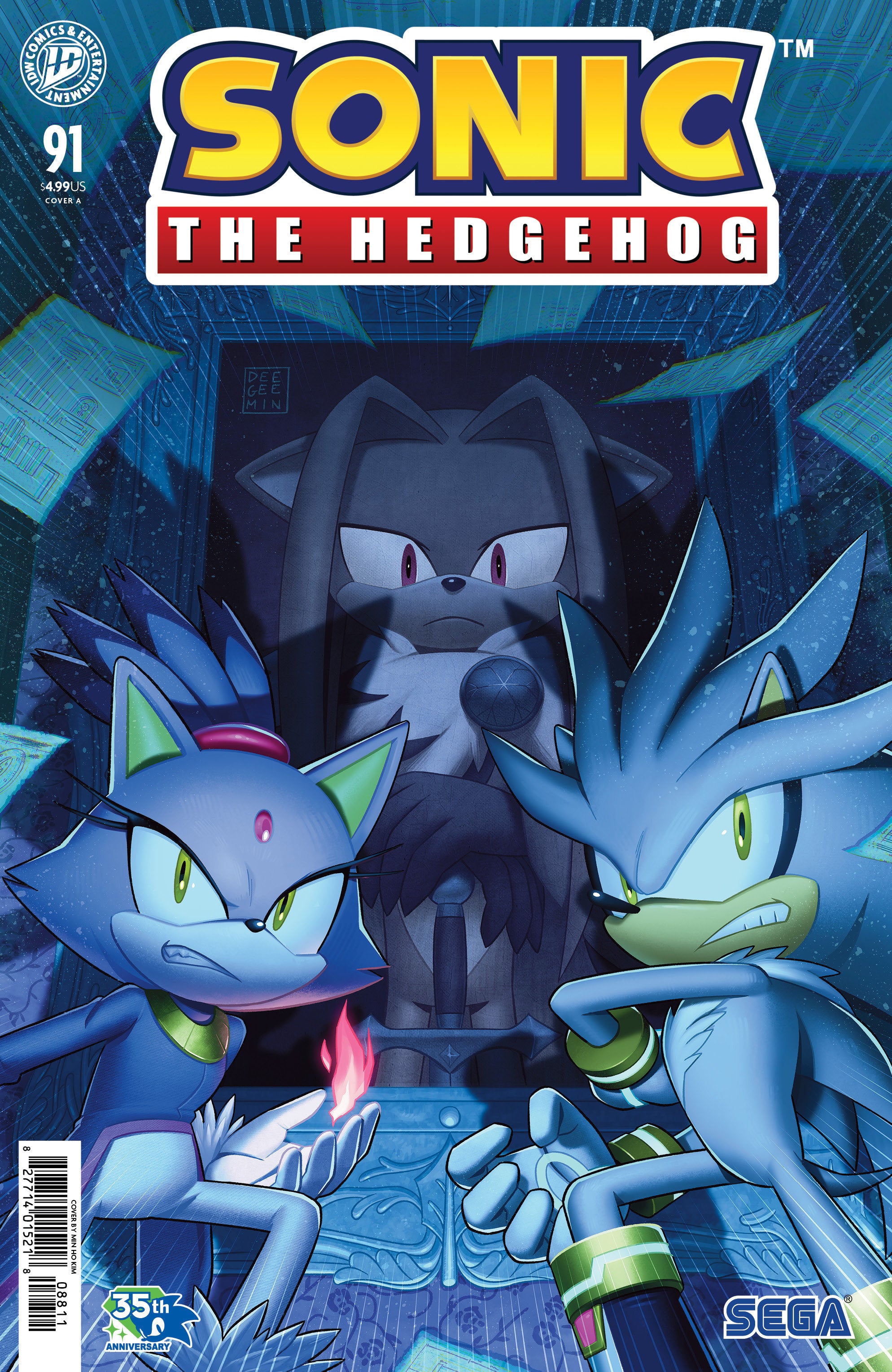 Sonic The Hedgehog #91 IDW A Kim 10/28/2026 | BD Cosmos
