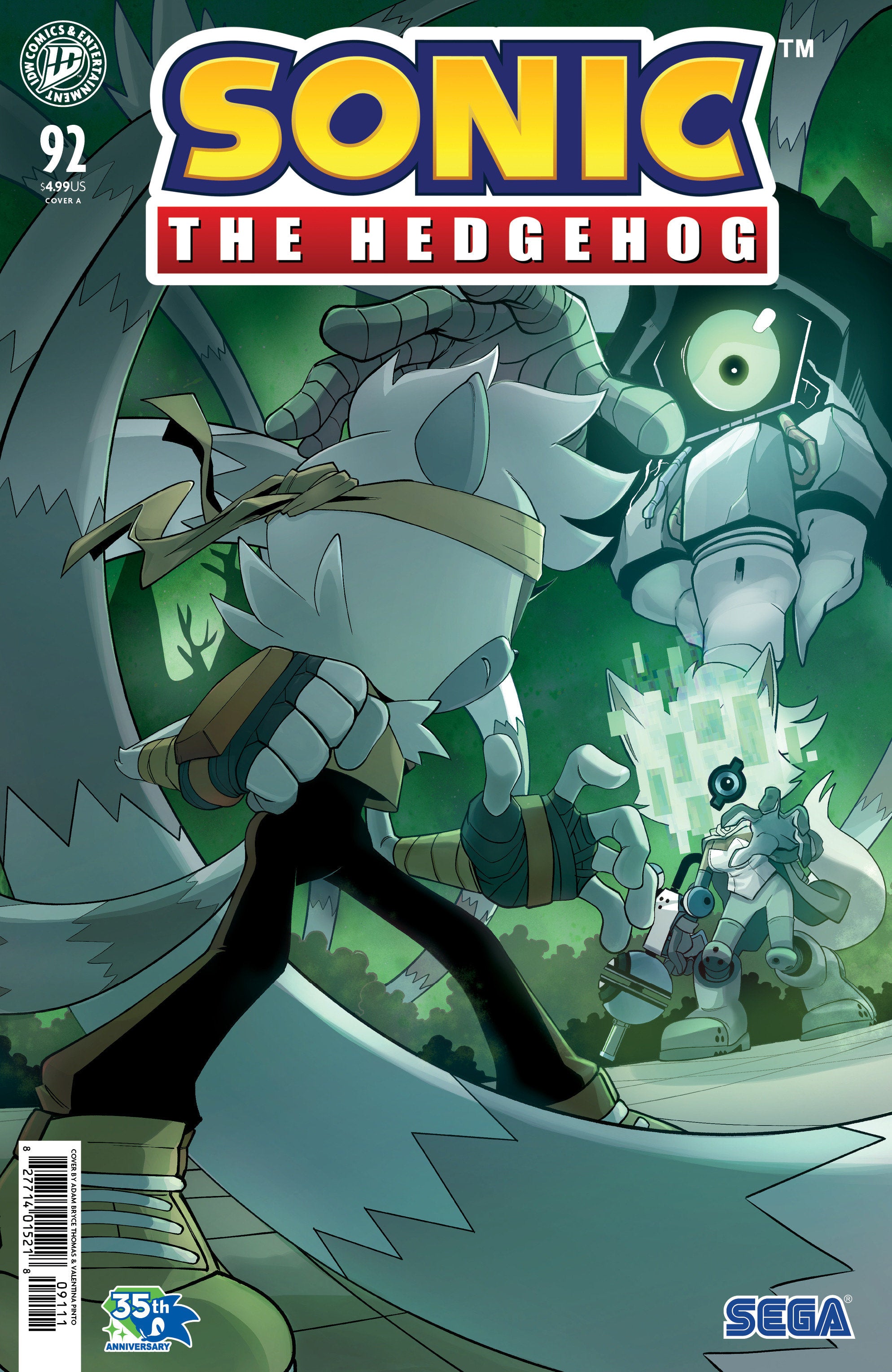 Sonic The Hedgehog #92 IDW A Thomas 11/11/2026 | BD Cosmos