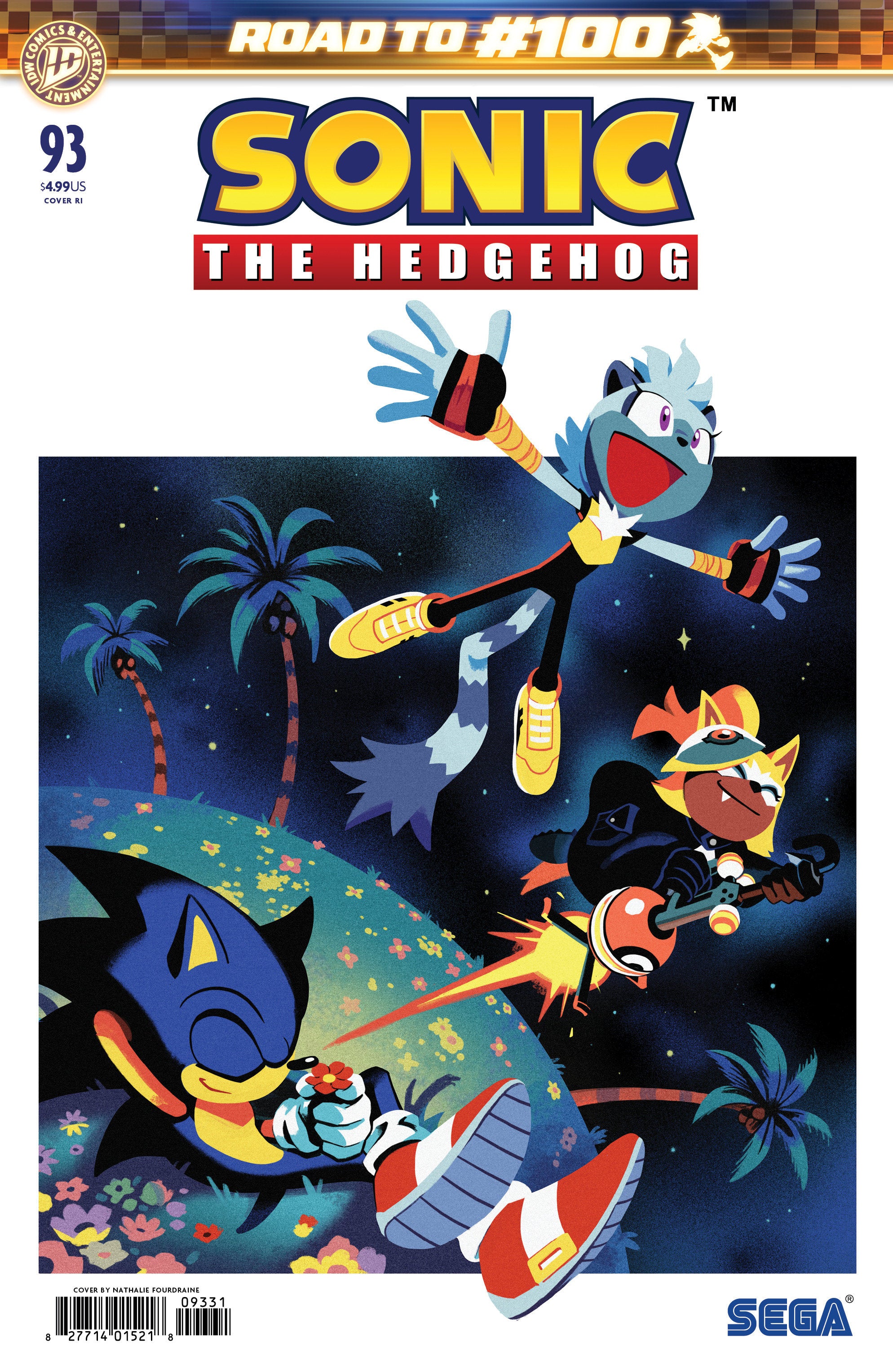 Sonic The Hedgehog #93 IDW 1:15 Fourdraine 01/20/2027 | BD Cosmos
