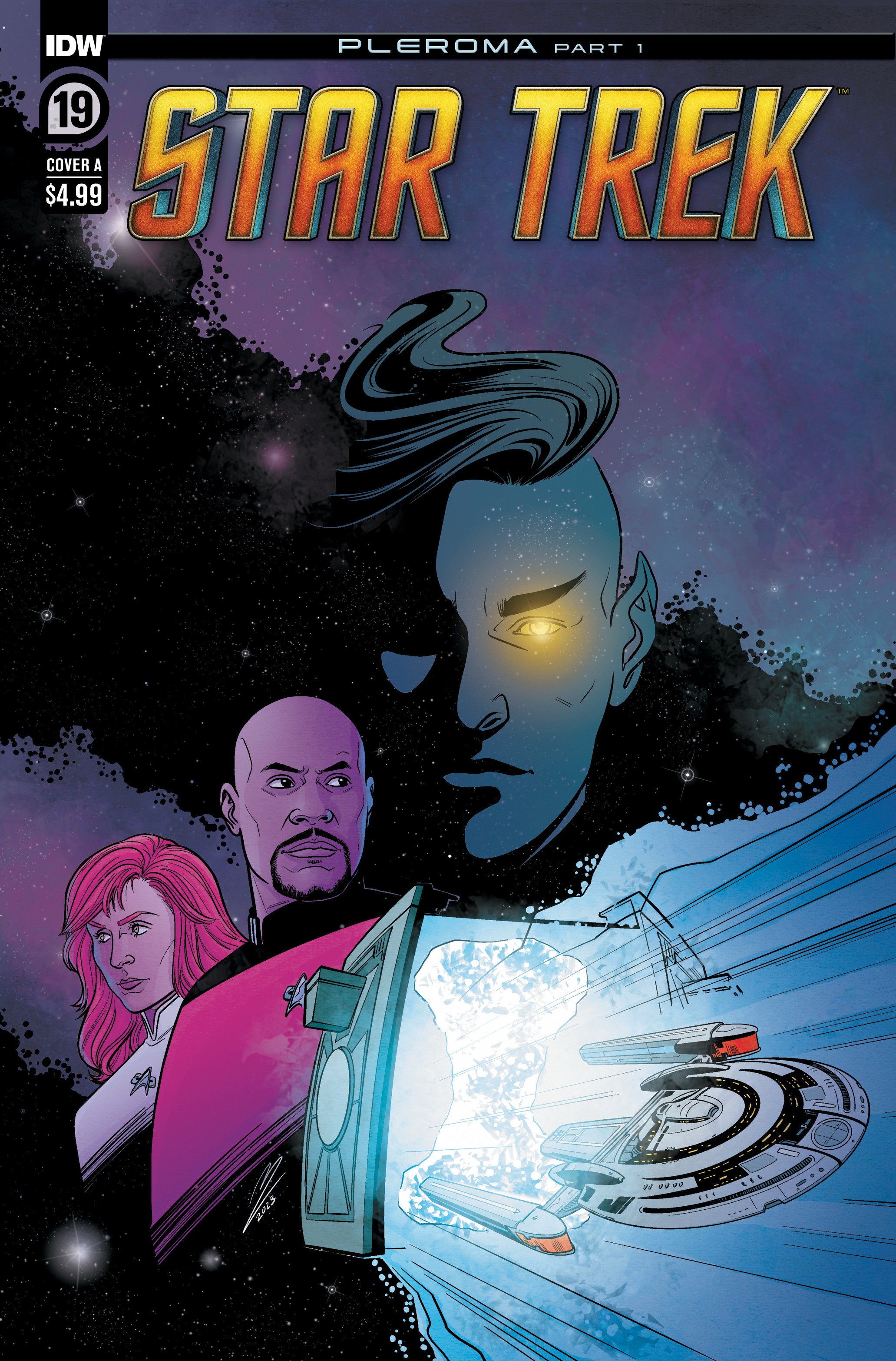 Star Trek #19 Cover A (Levens) | BD Cosmos