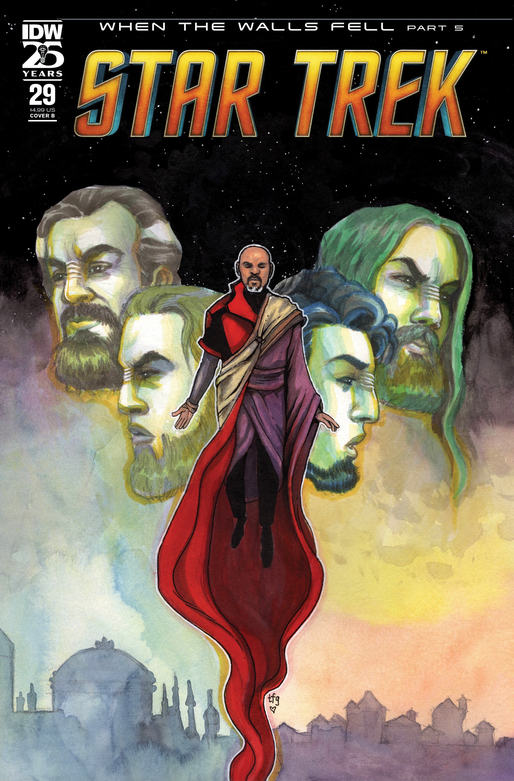 Star Trek #29 IDW B Fowler Release 02/19/2025 | BD Cosmos