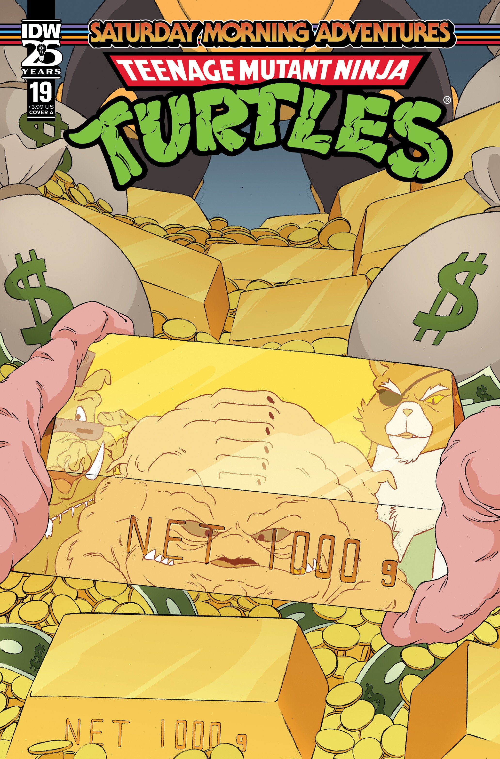 Teenage Mutant Ninja Turtles: Saturday Morning Adventures #19 Cover A (Schoening) | BD Cosmos