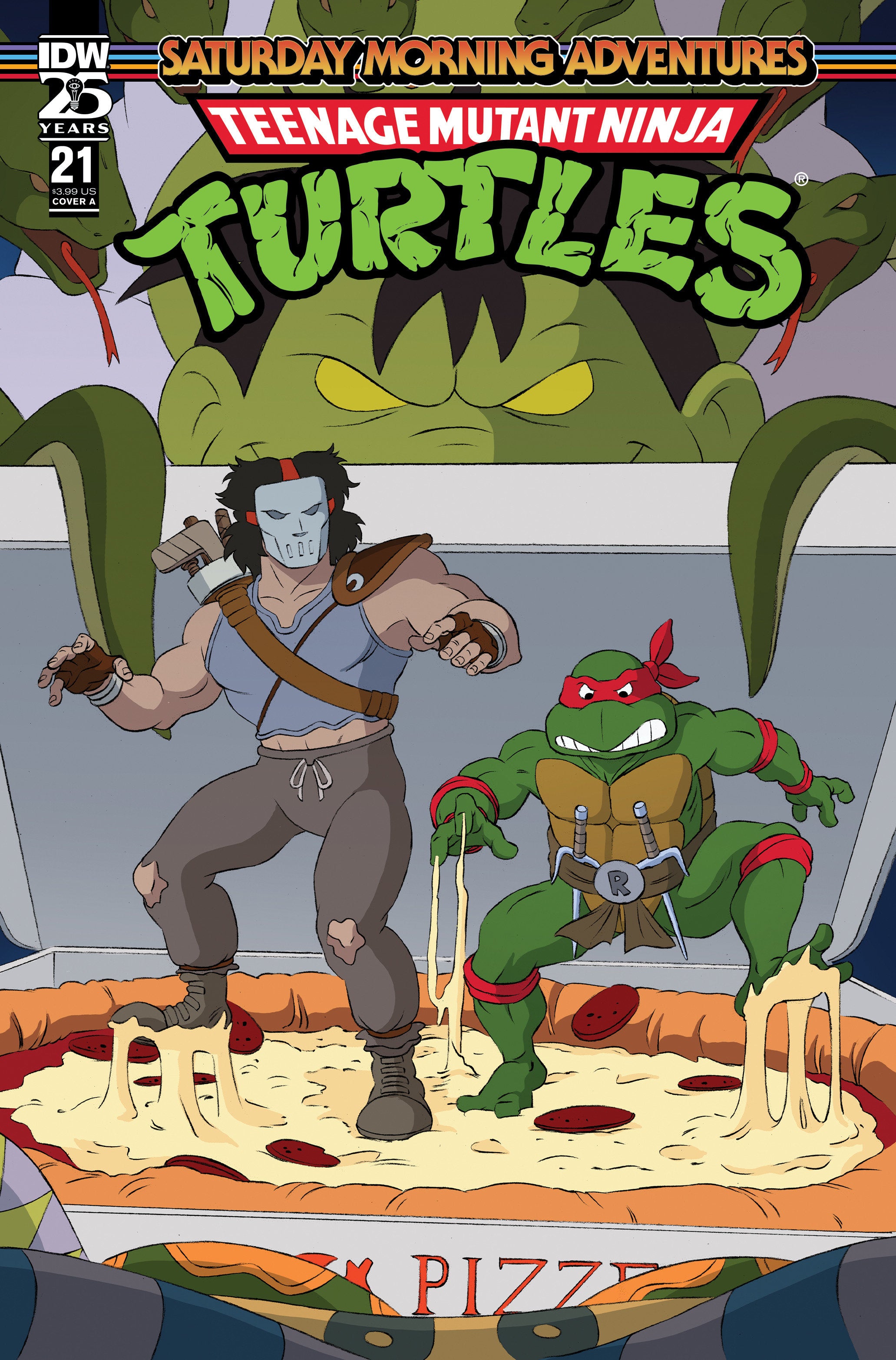 Teenage Mutant Ninja Turtles: Saturday Morning Adventures #21 Cover A (Schoening) | BD Cosmos