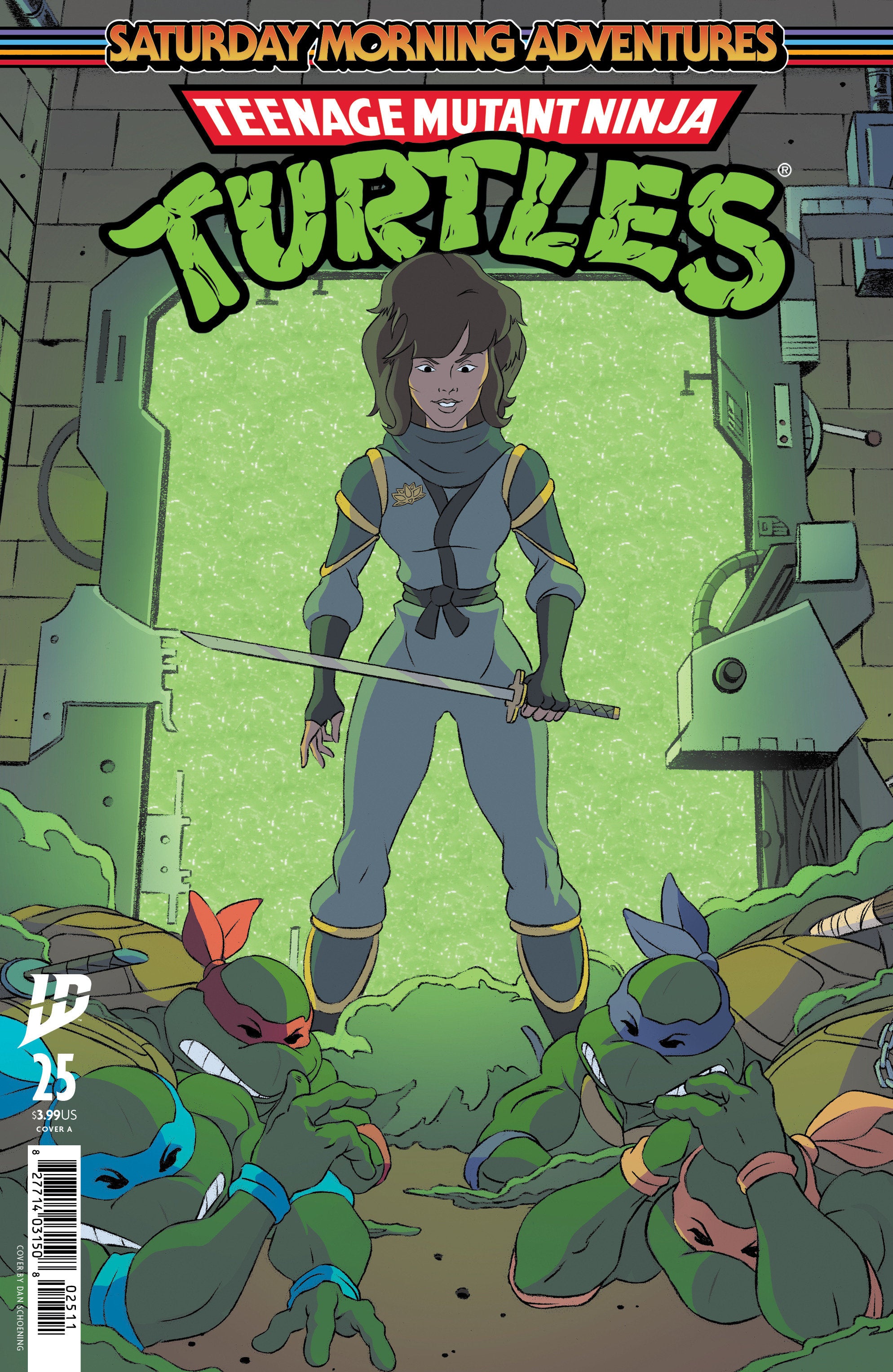 Teenage Mutant Ninja Turtles: Saturday Morning Adventures #25 Cover A (Schoening) | BD Cosmos