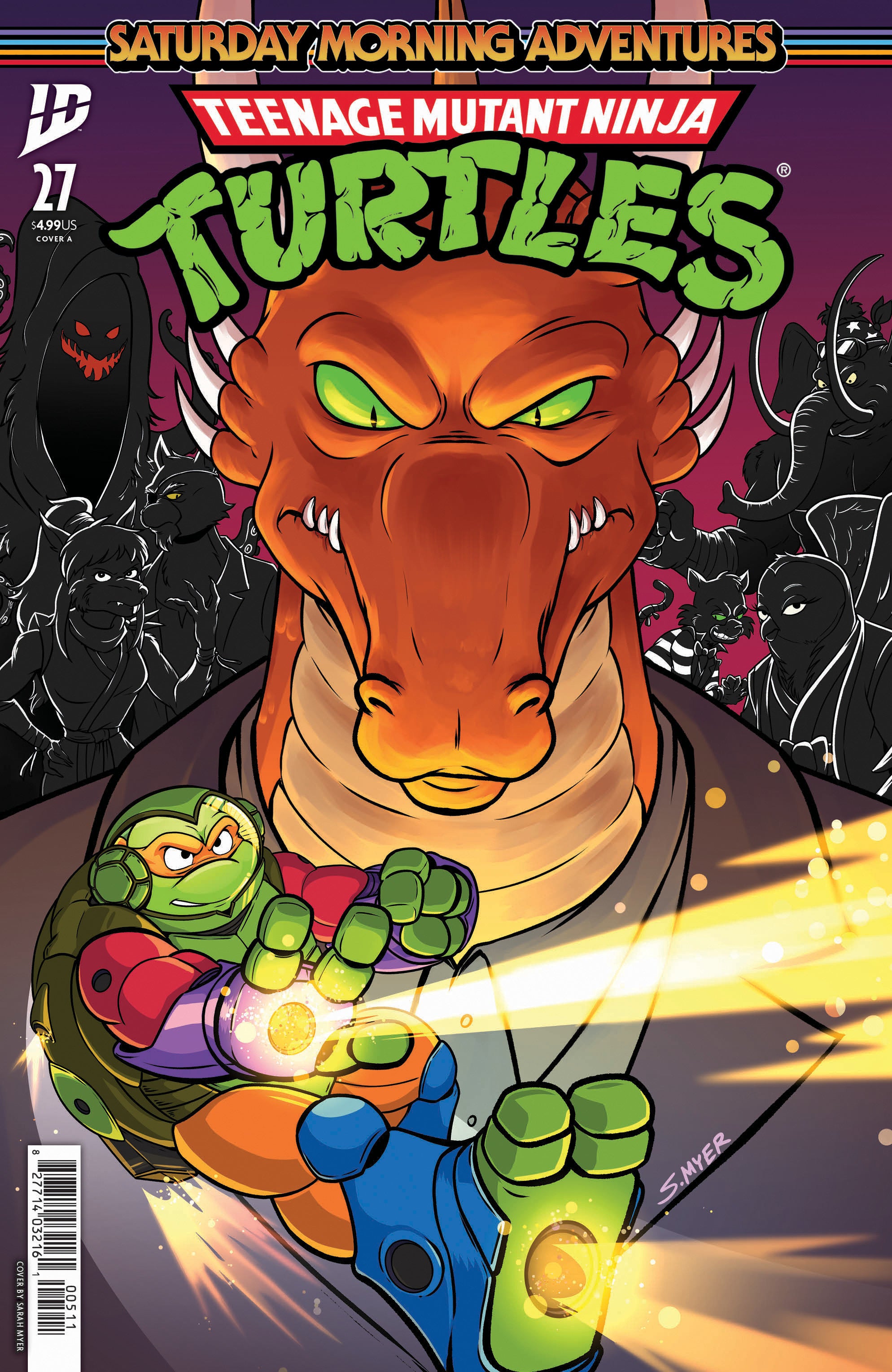 Teenage Mutant Ninja Turtles: Saturday Morning Adventures #27 Cover A (Myer) | BD Cosmos