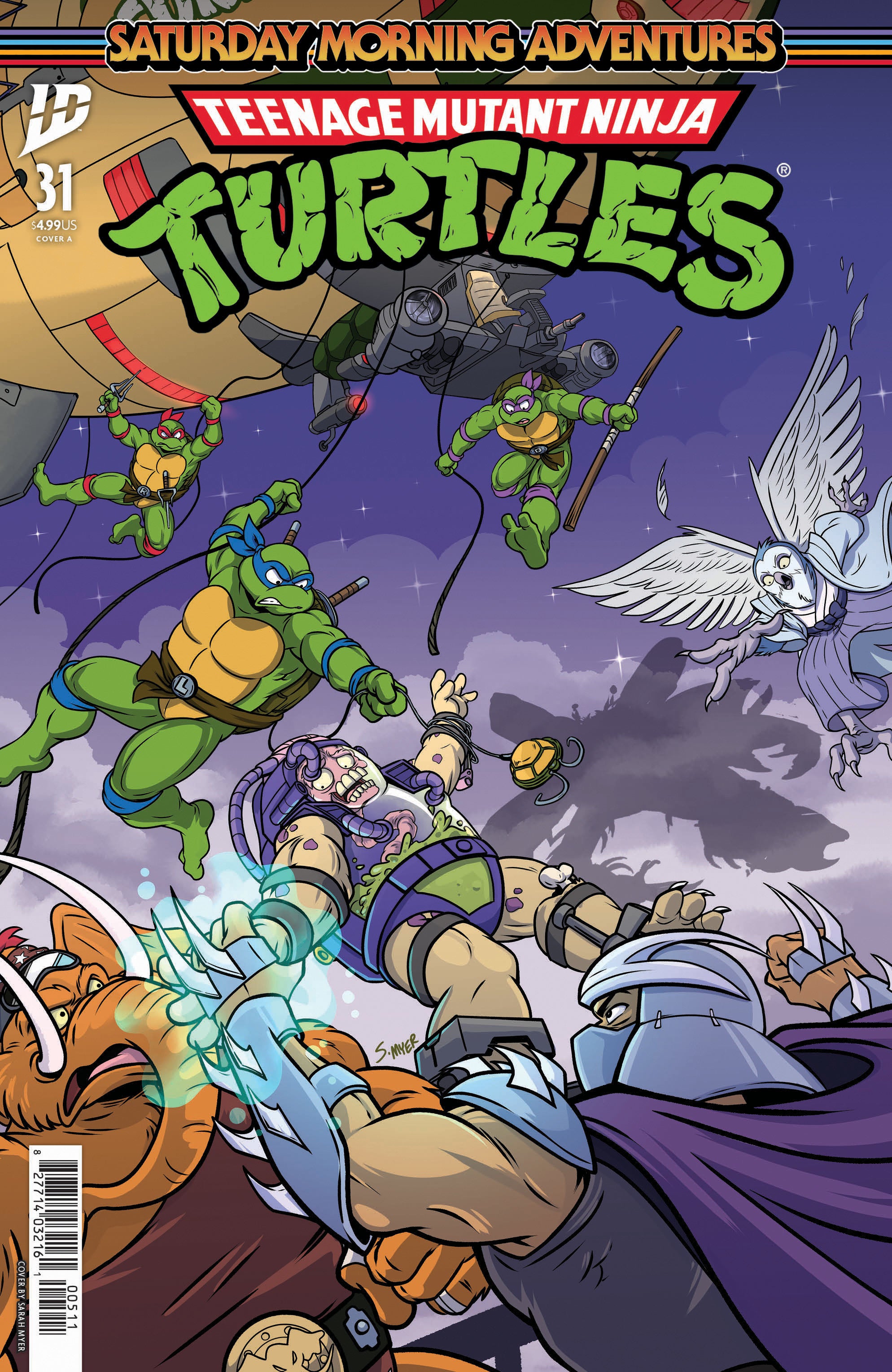 Teenage Mutant Ninja Turtles: Saturday Morning Adventures #31 Cover A (Myer) | BD Cosmos