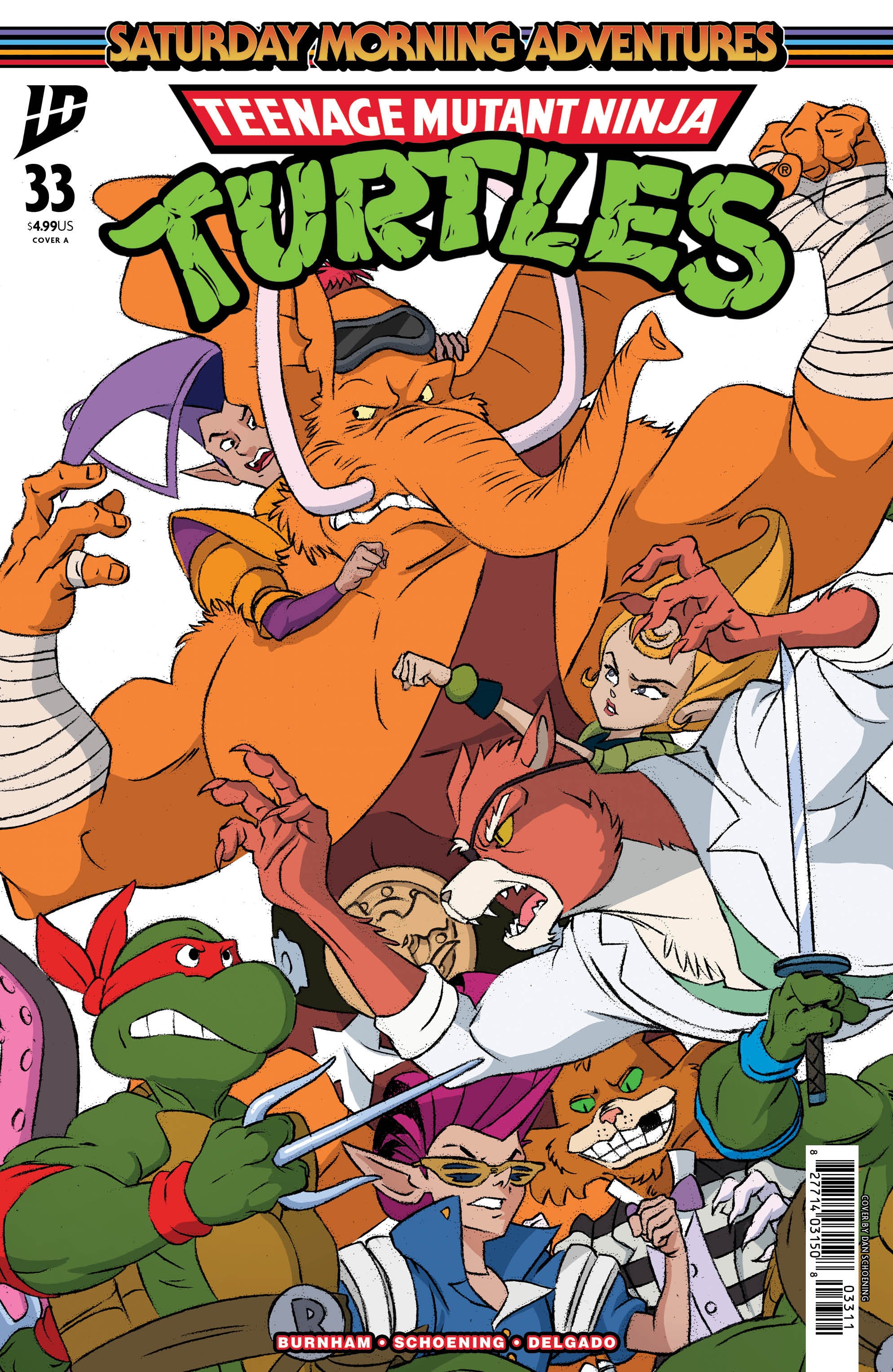 TMNT Saturday Morning Adventures #33 A IDW Schoening Connecting 01/21/2026 | BD Cosmos