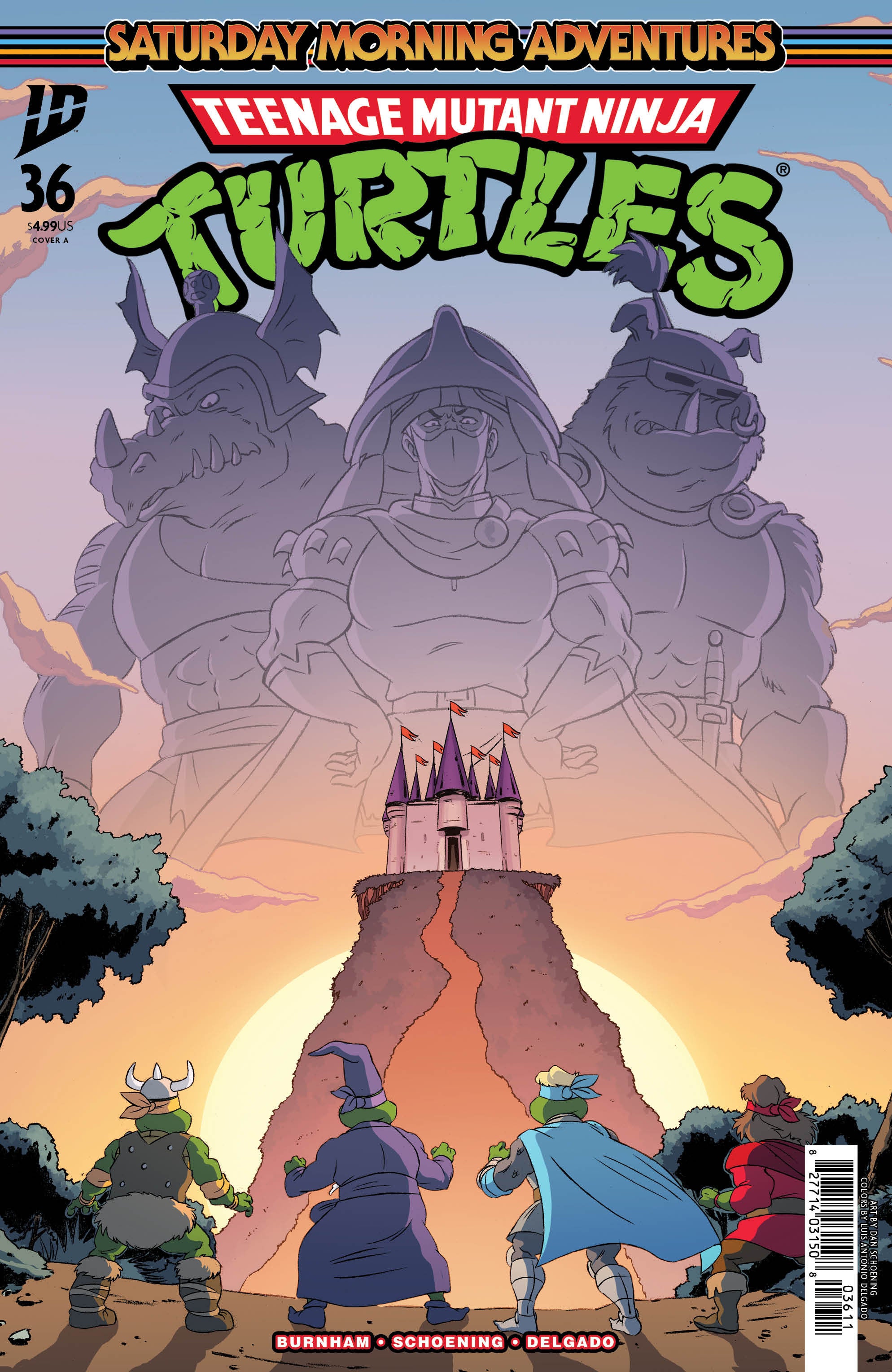 Teenage Mutant Ninja Turtles: Saturday Morning Adventures #36 IDW A Schoening 04/22/2026 | BD Cosmos