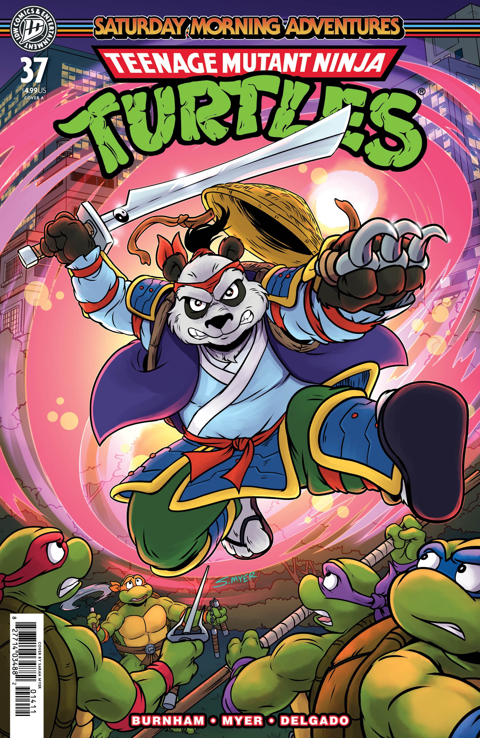 Teenage Mutant Ninja Turtles: Saturday Morning Adventures #37 IDW A Myer 05/27/2026 | BD Cosmos