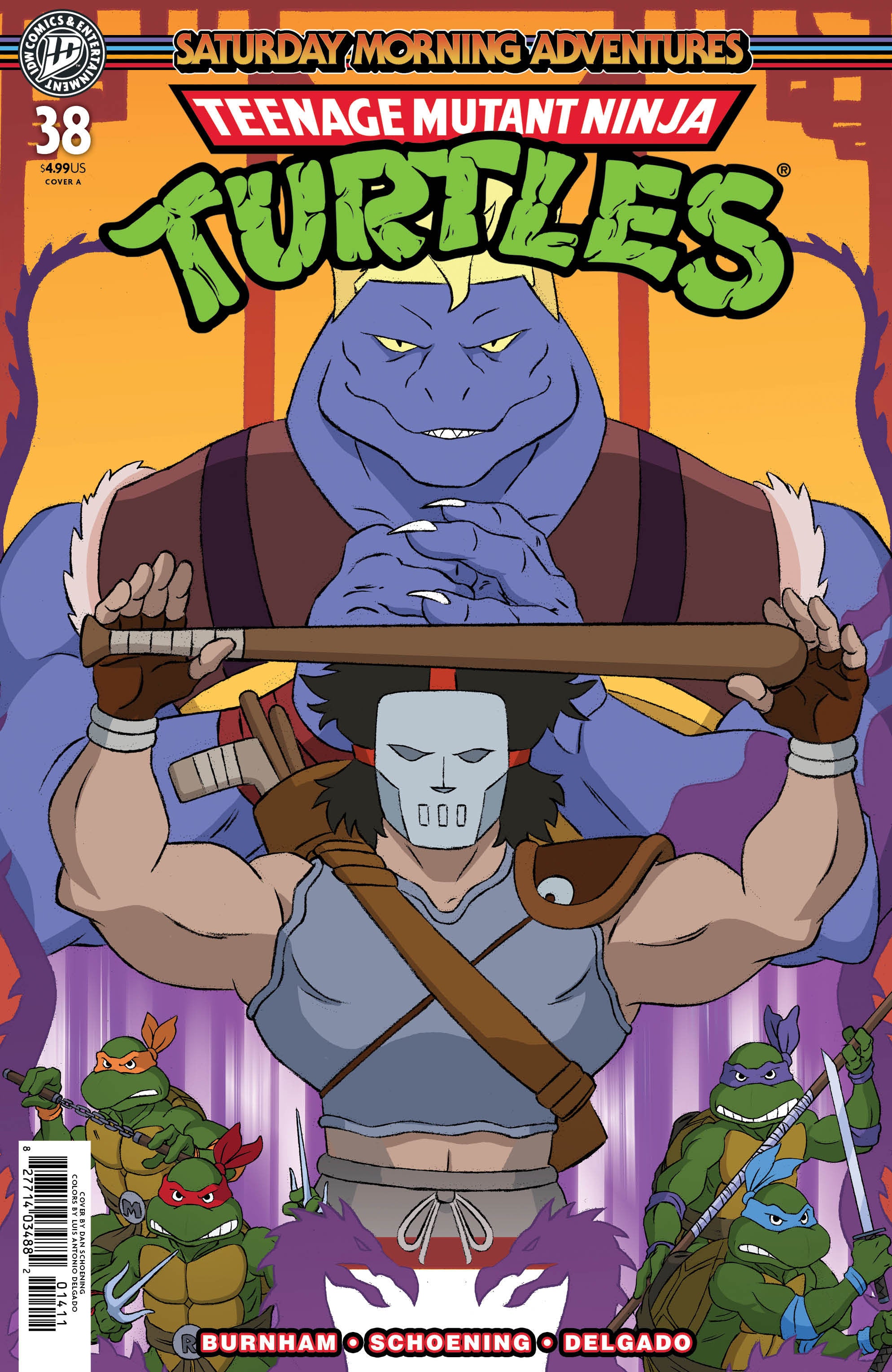 Teenage Mutant Ninja Turtles Saturday Morning Adventures #38 IDW A Schoening 06/24/2026 | BD Cosmos